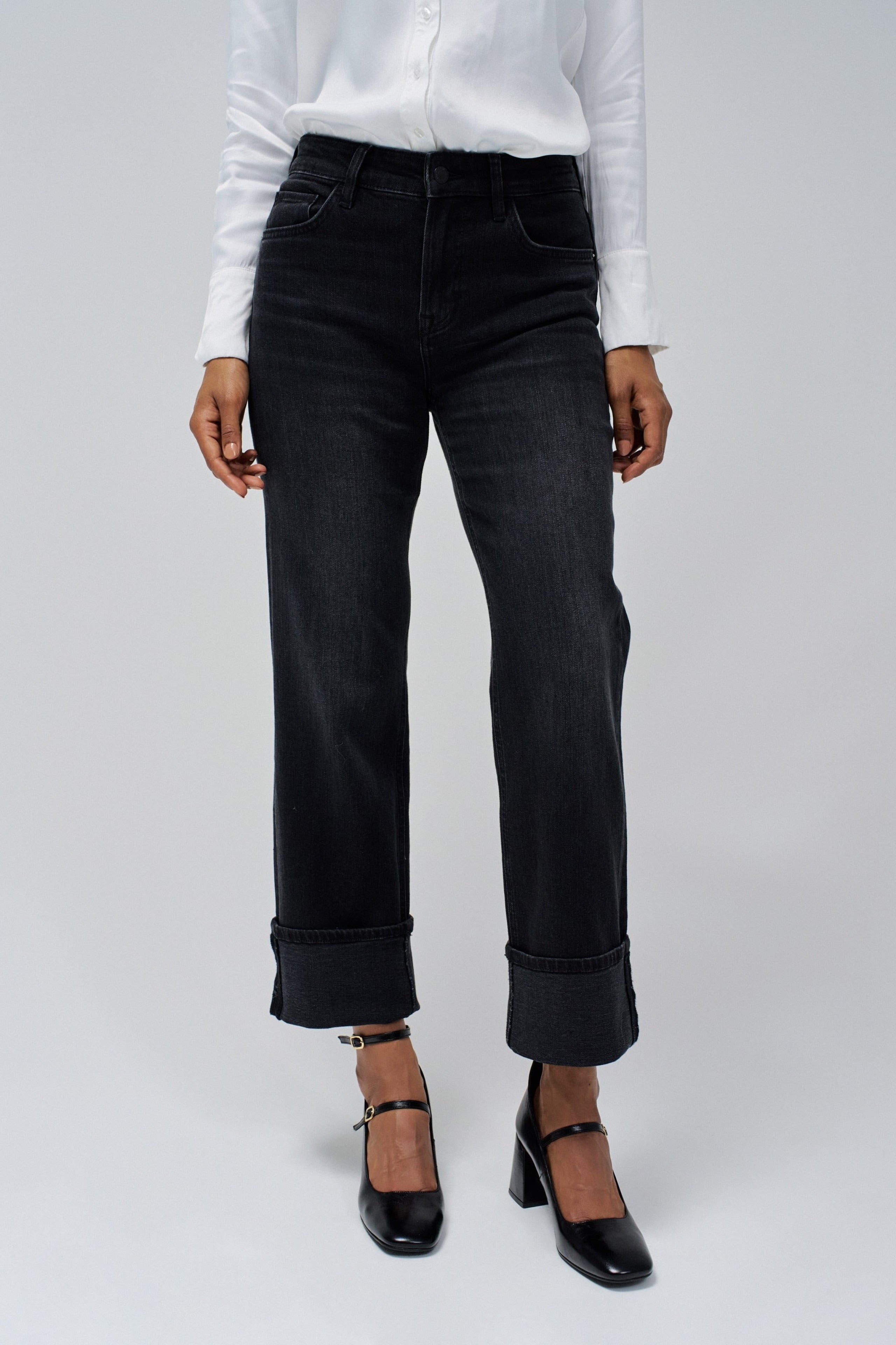True Straight en jean noir Salsa Jeans