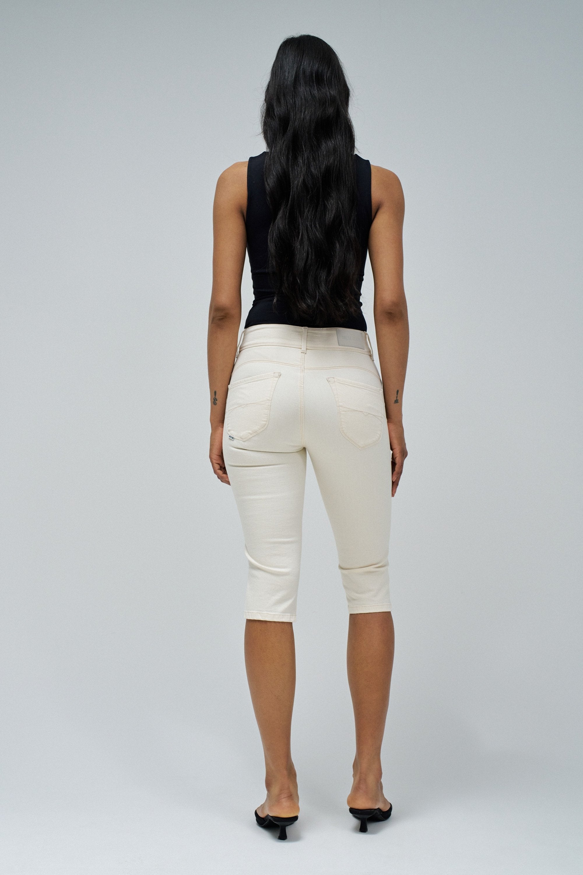 Bermuda en Light Pearl V1 Shorts Salsa Jeans