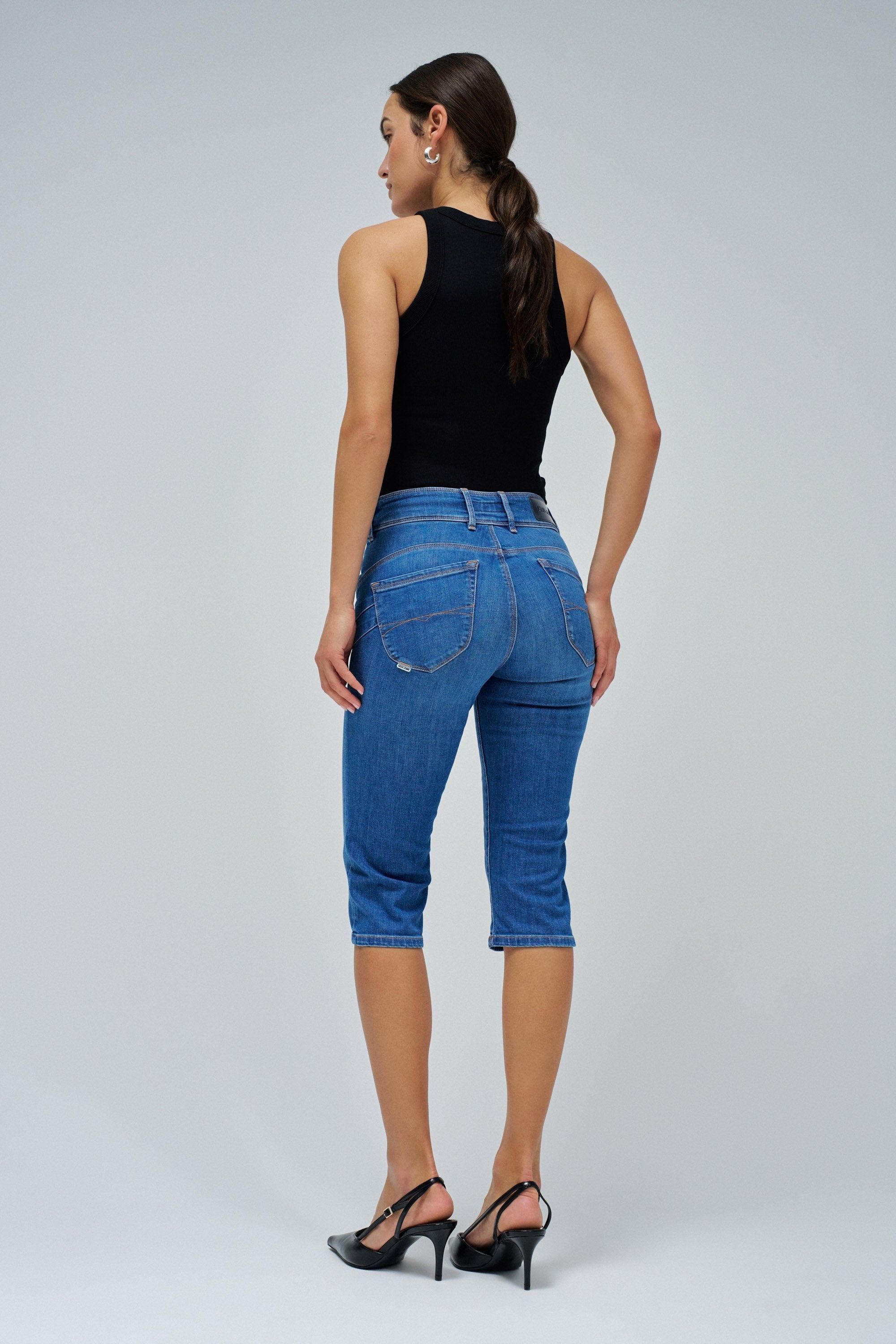 Bermuda Secret Denim en short moyen léger Salsa Jeans