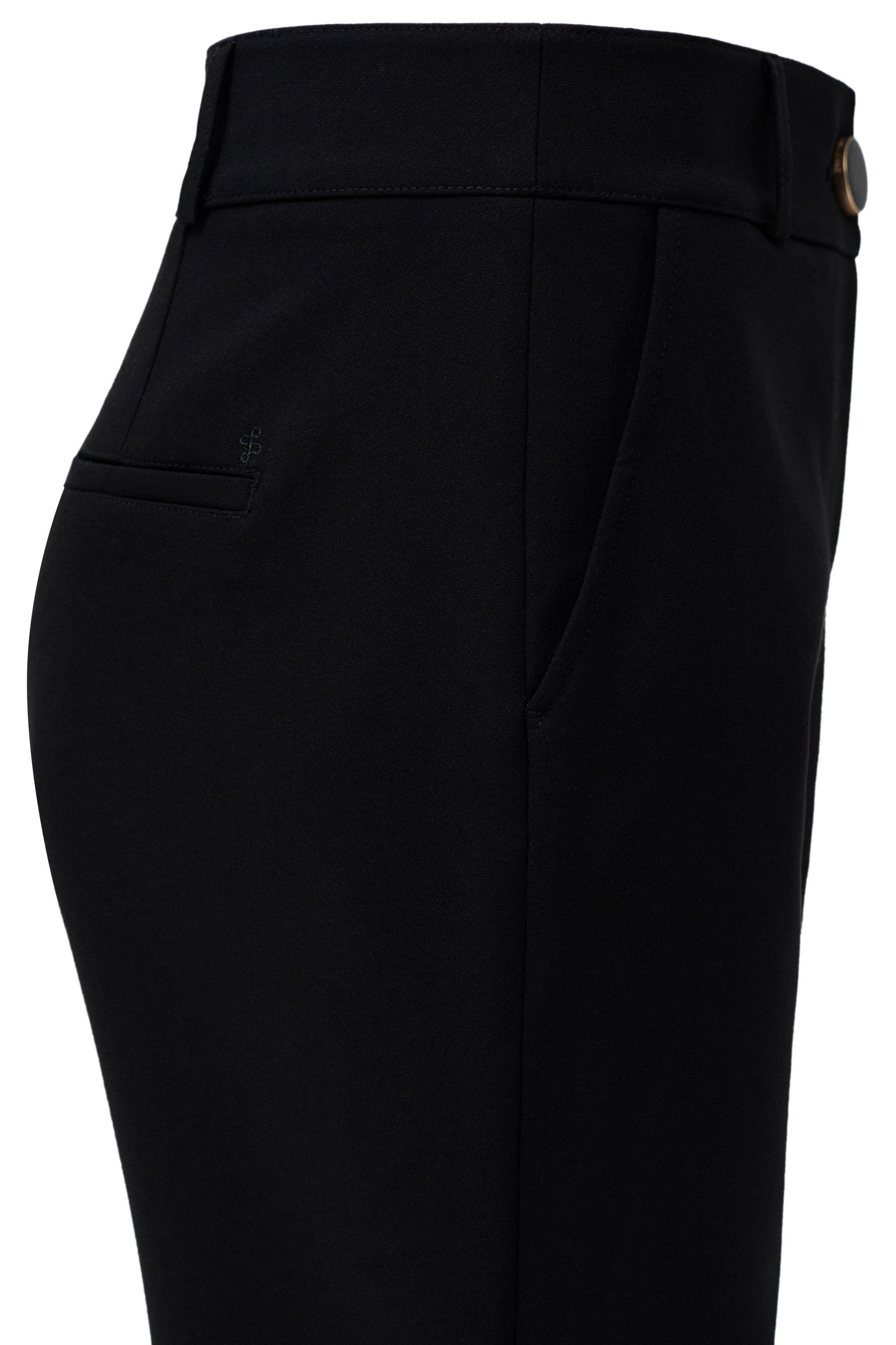 Basic High Waist Chino in Black Pantalons Salsa Jeans
