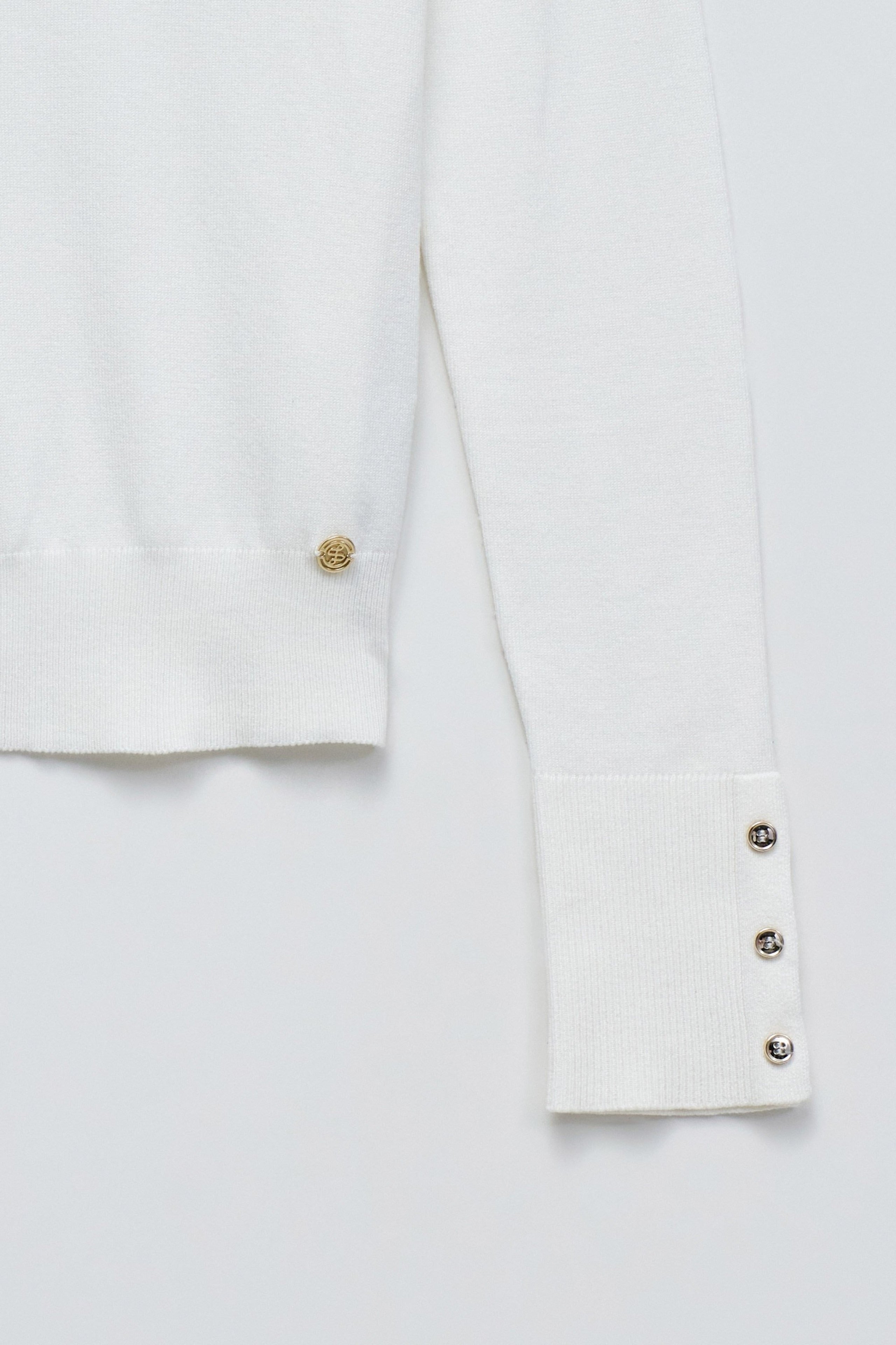 Basic manches longues en Light Pearl Pull Salsa Jeans