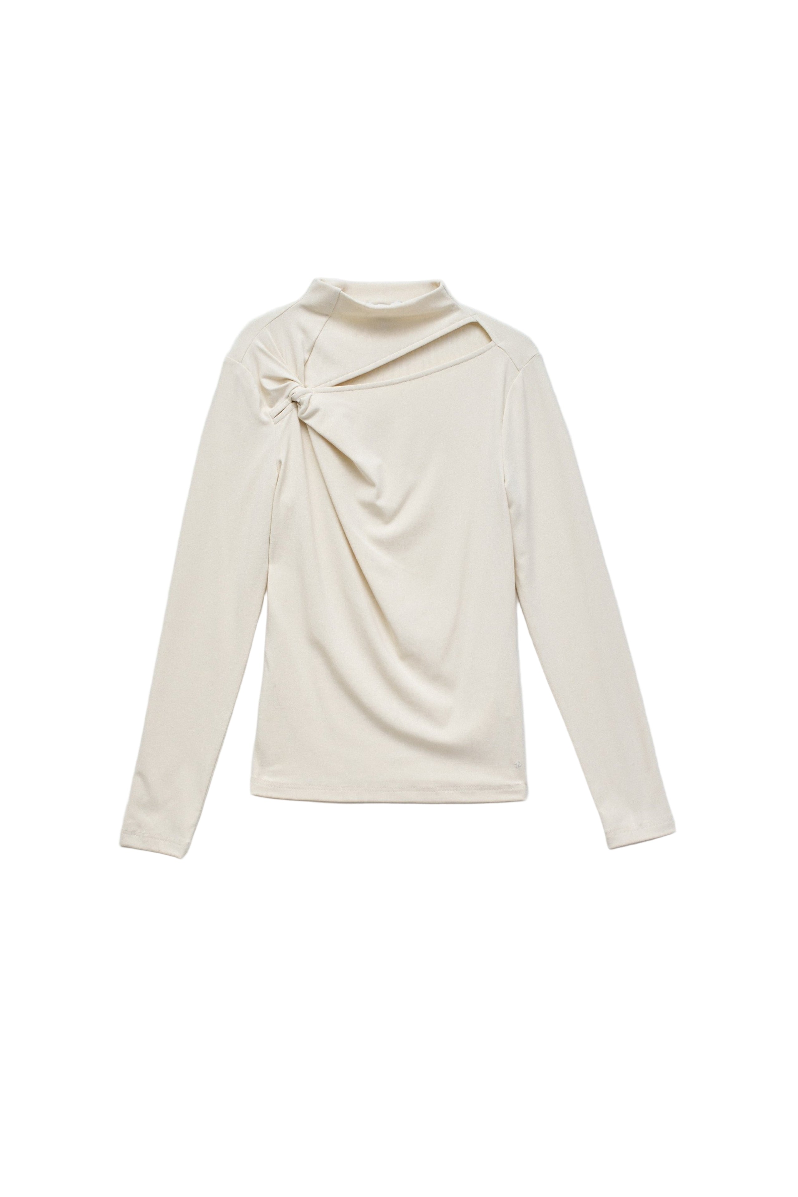 T-shirt manches longues With Twist Detail in Dark Pearl T-shirts Salsa Jeans