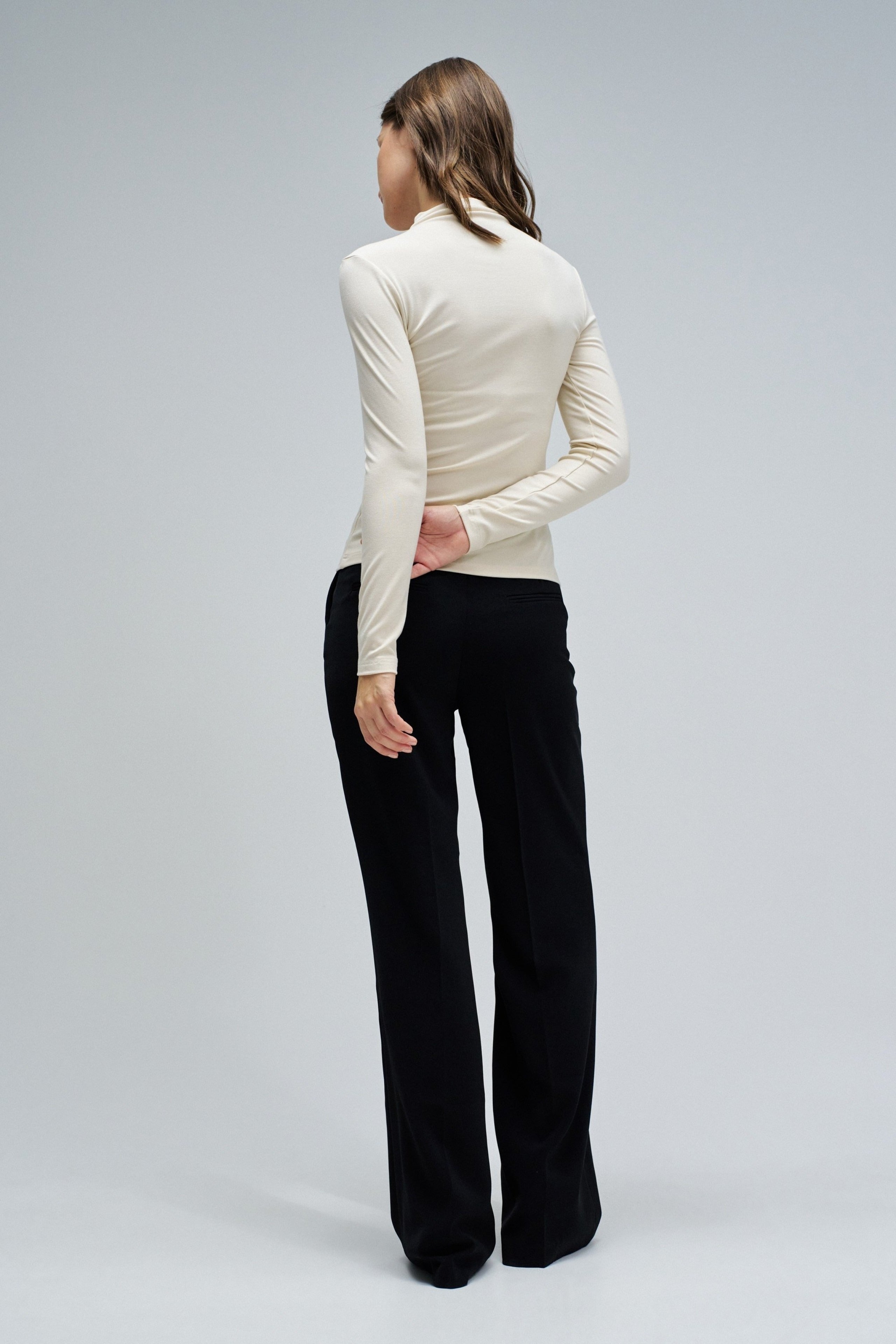 T-shirt manches longues With Twist Detail in Dark Pearl T-shirts Salsa Jeans