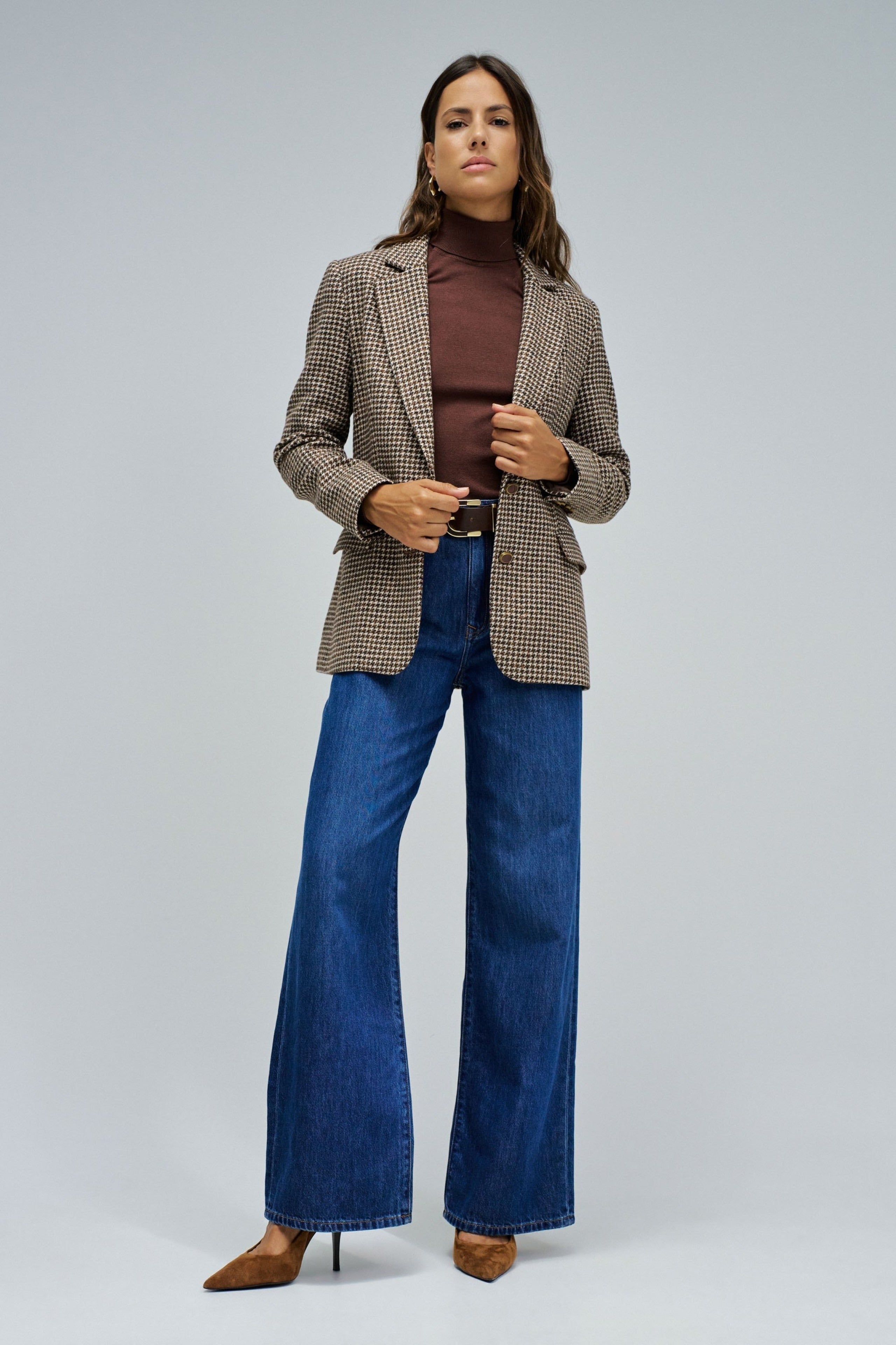 Jeans Wide Leg Wide en délavage moyen Jeans Salsa Jeans