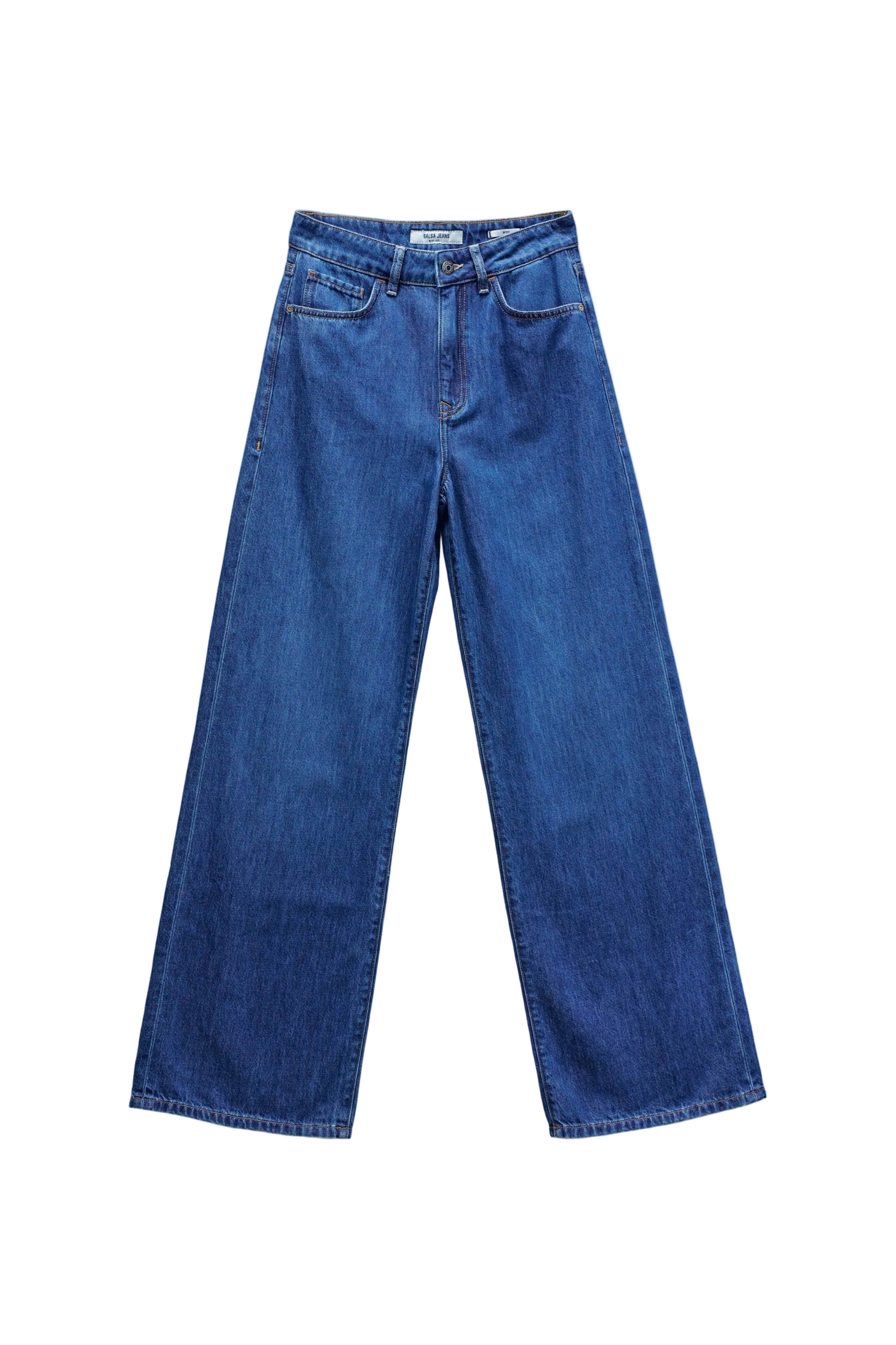 Jeans Wide Leg Wide en délavage moyen Jeans Salsa Jeans