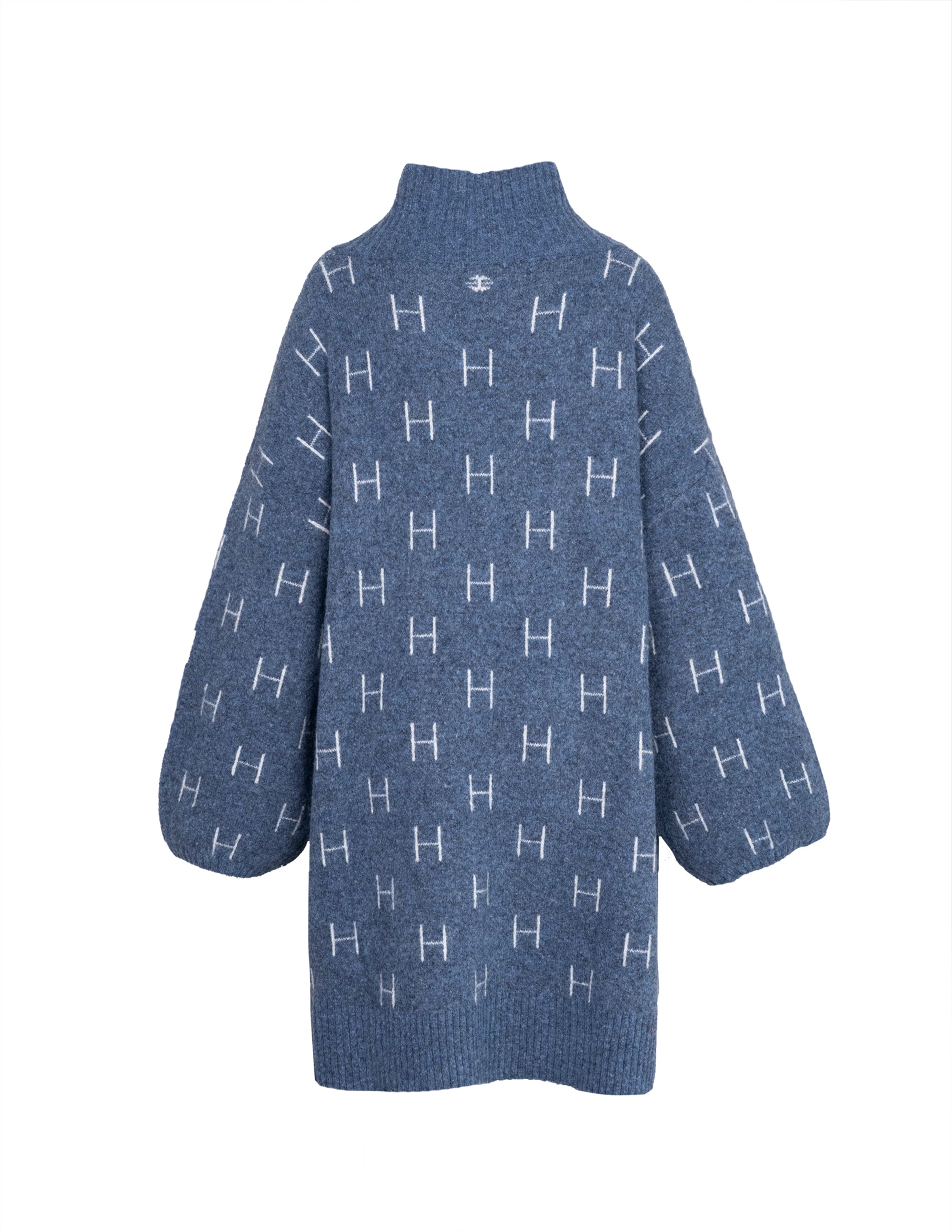 FAM Sweater Long in Blue Pull Hést