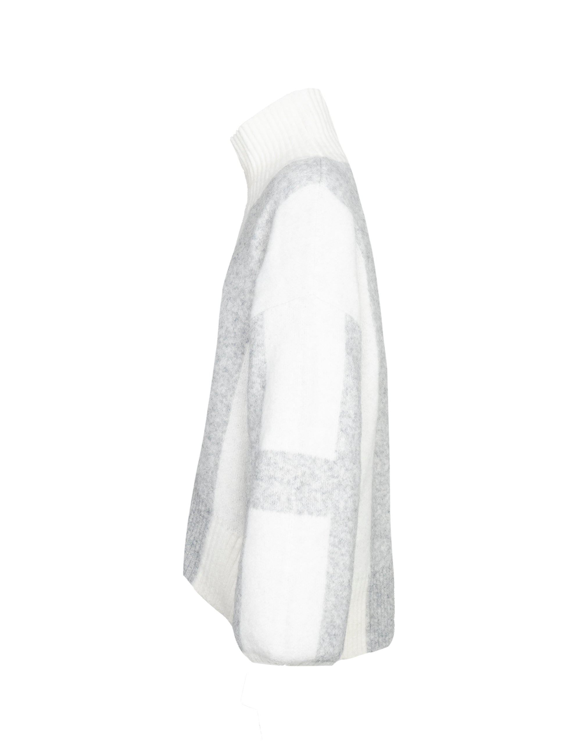 ISA Sweater en blanc cassé/gris Pull Hést