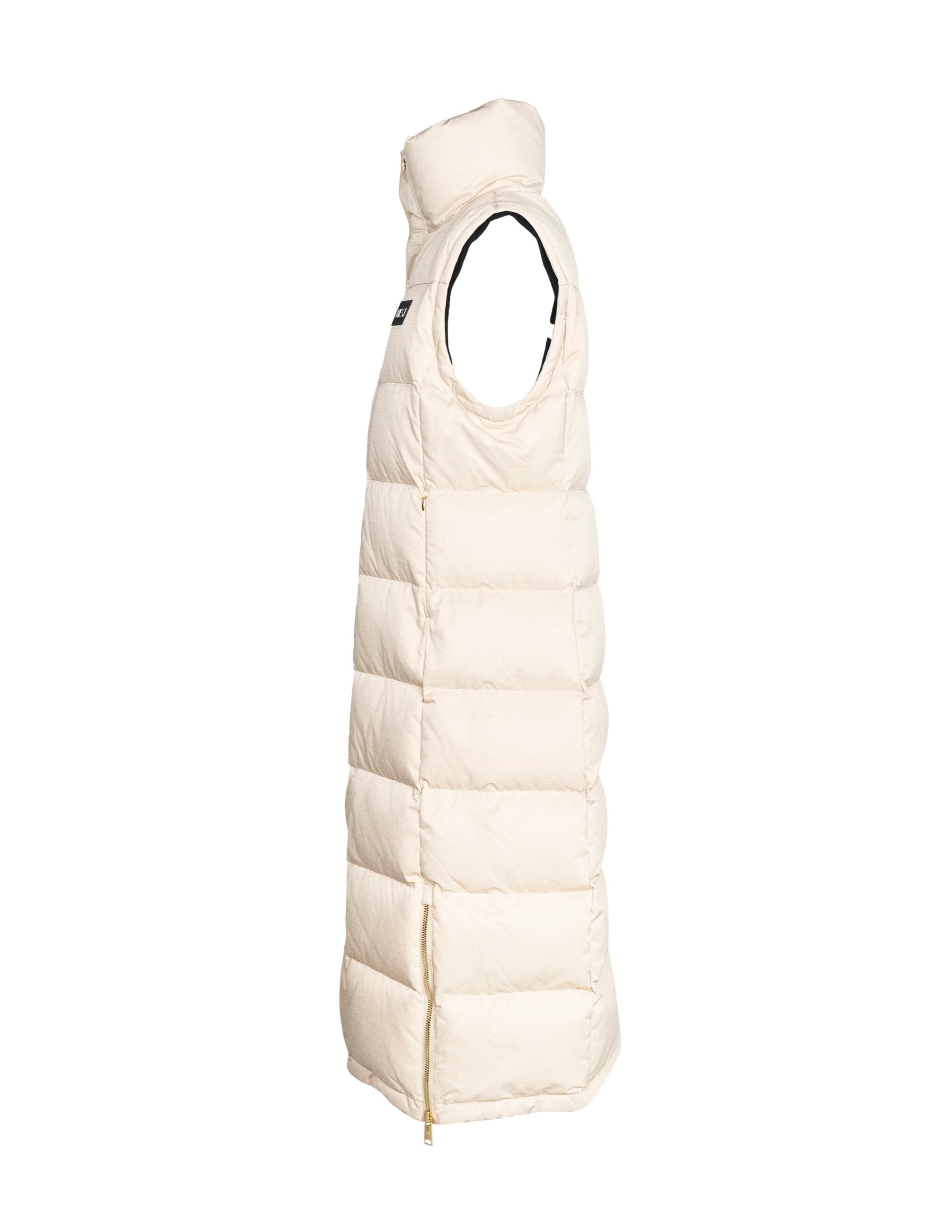 EDDA 2in1 Down Coat/ Vest in Beige Vestes Hést