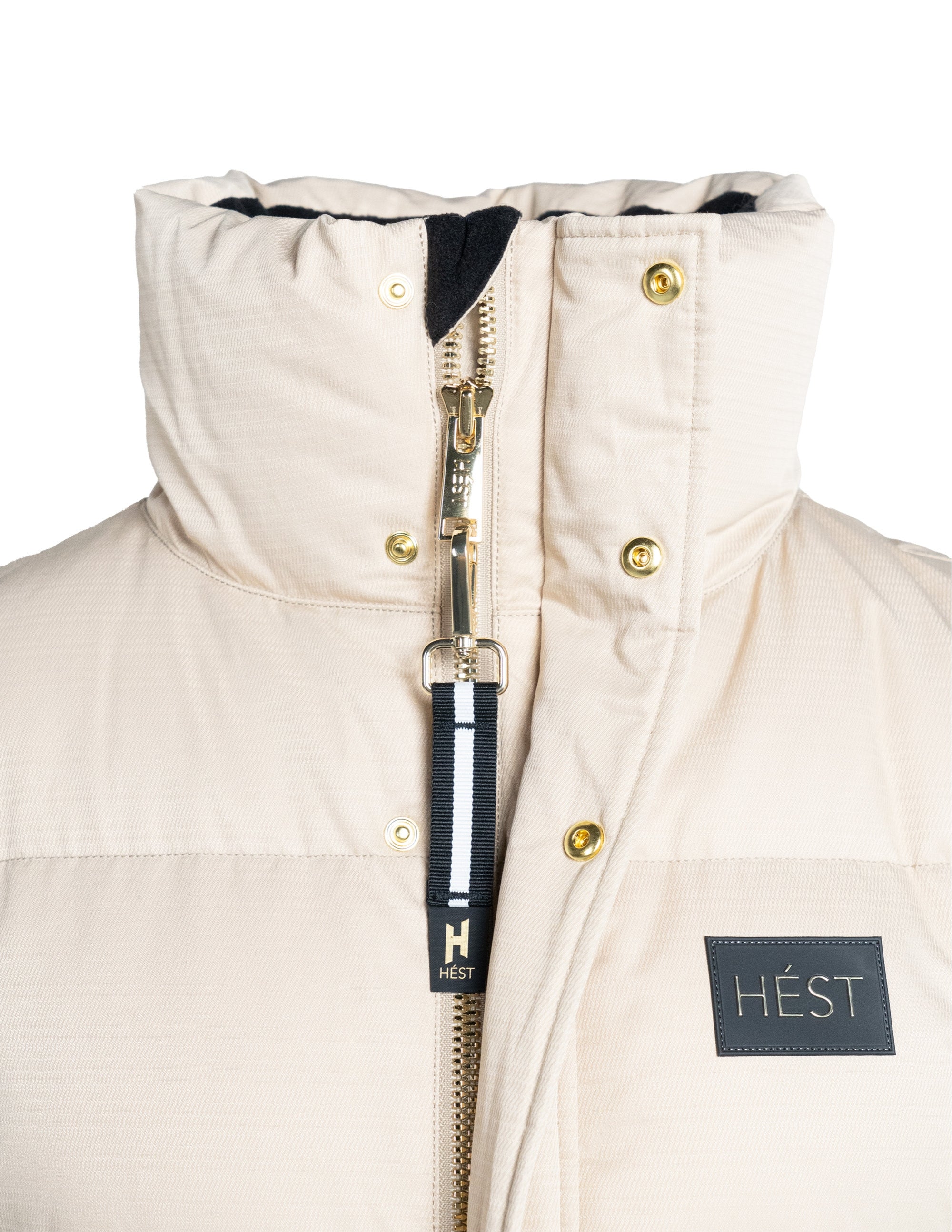 EDDA 2in1 Down Coat/ Vest in Beige Vestes Hést