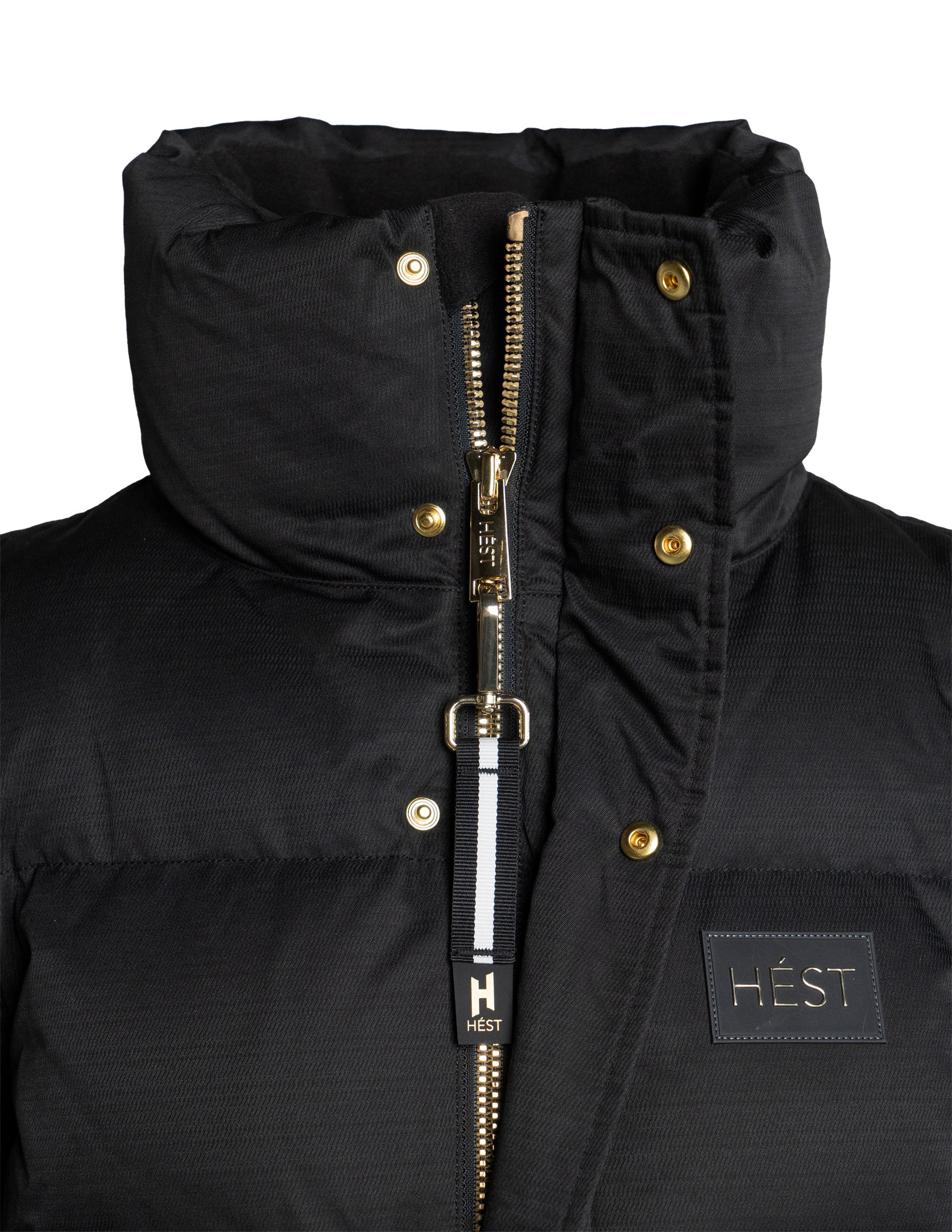 EDDA 2in1 Down Coat/ Vest in Black Vestes Hést