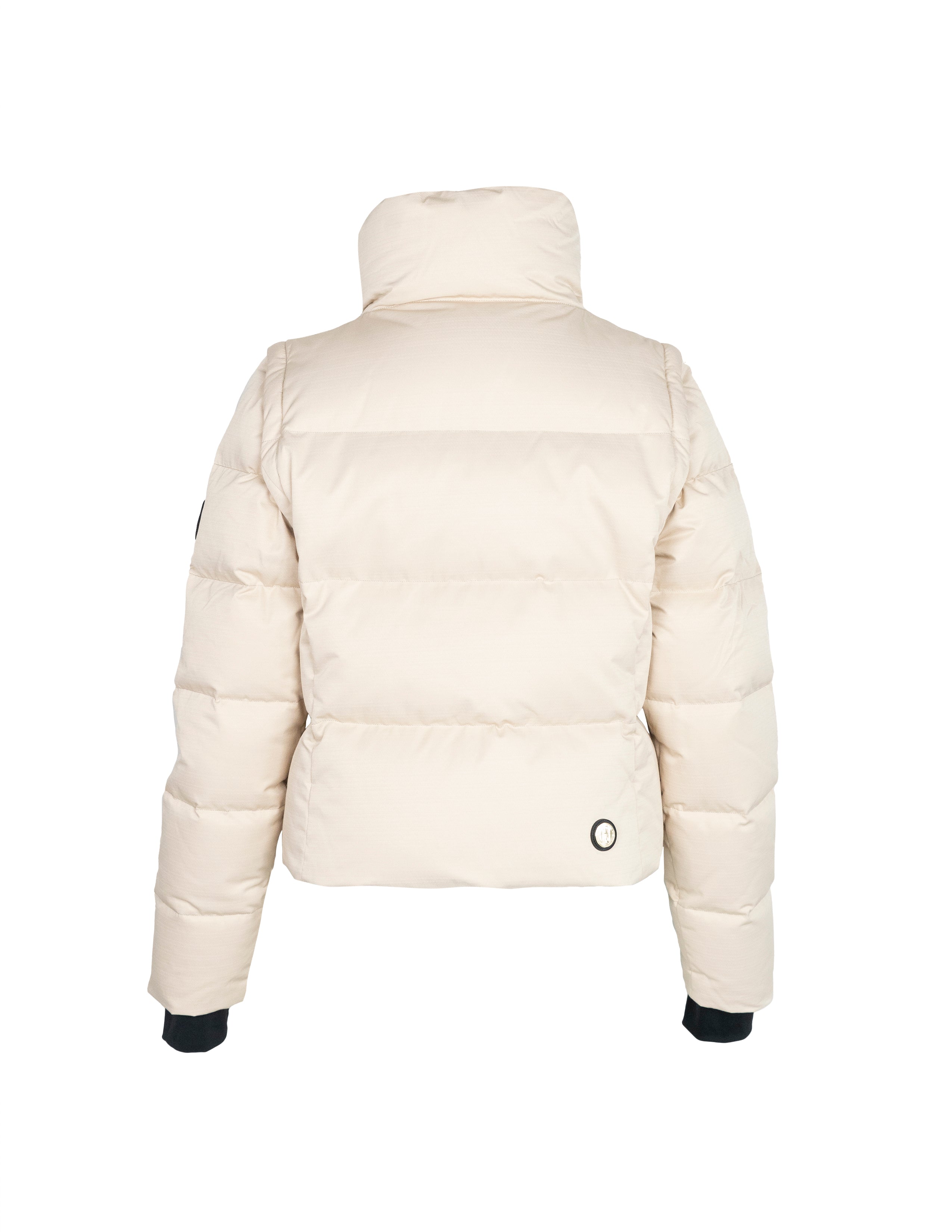 EDDA 2in1 Down Jacket/ Vest in Beige Vestes Hést