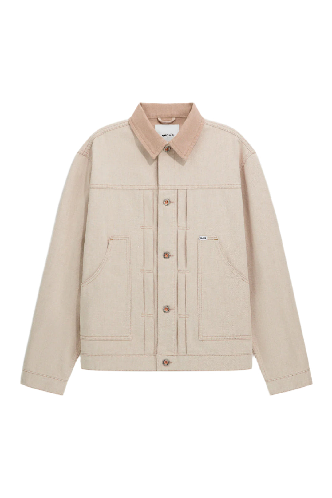 Frank Jacket in Bicolor Beige Vestes GAS