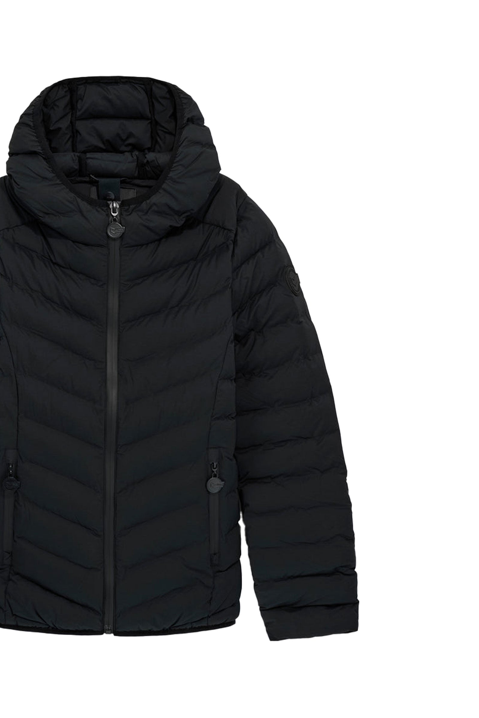 Nyla Seamless in Black Vestes GAS