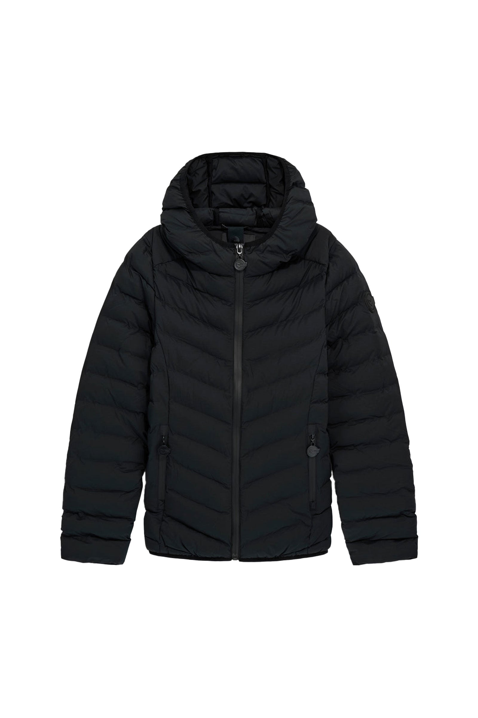 Nyla Seamless in Black Vestes GAS