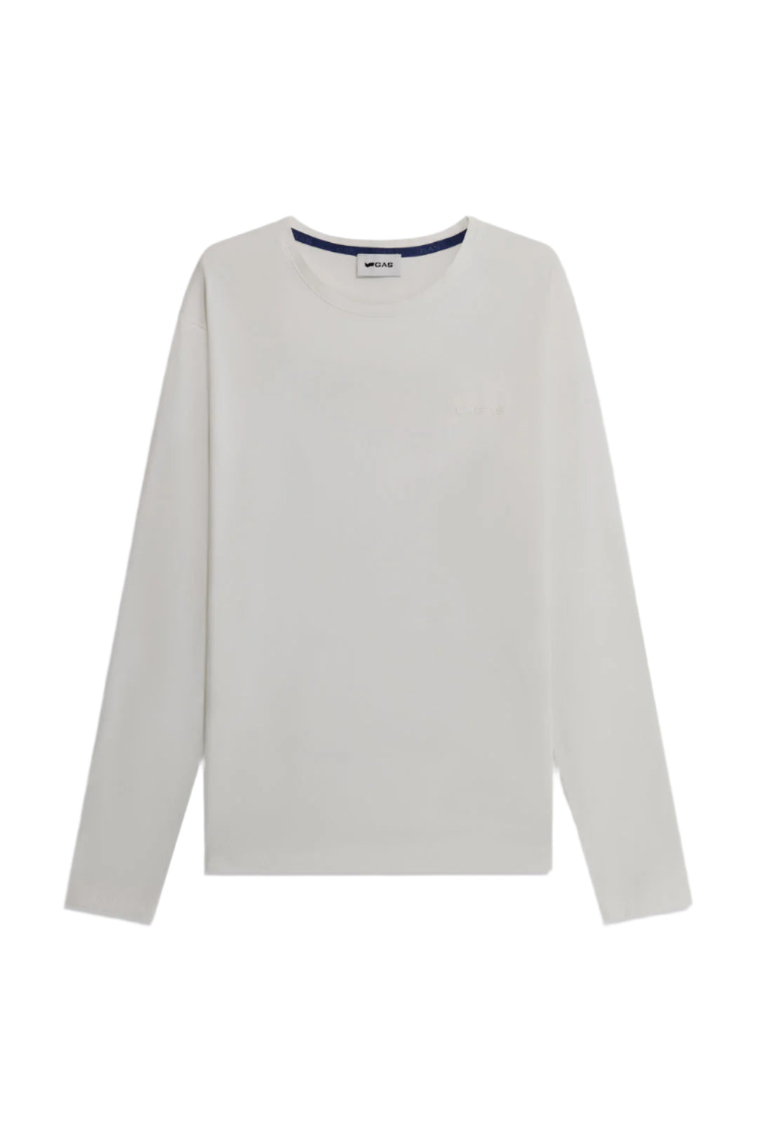 Janis/S Str.Logo en blanc T-shirts GAS
