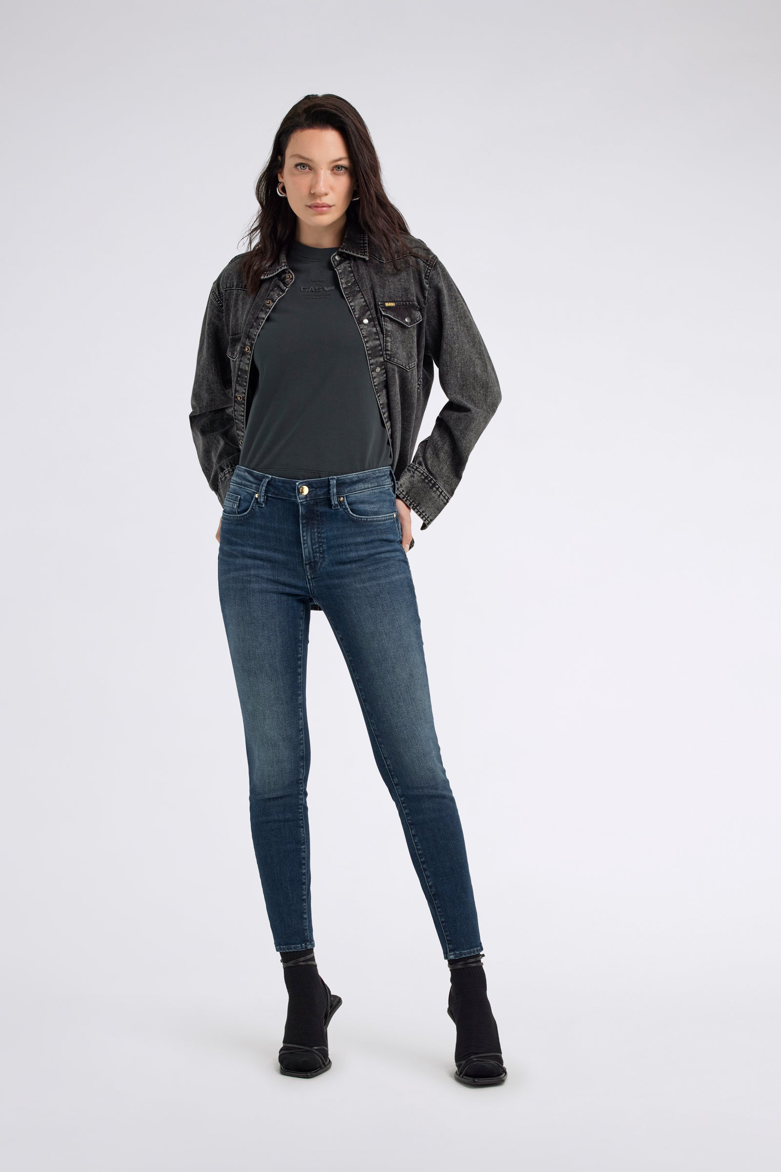 Jeans Star Up in Dark Used GAS