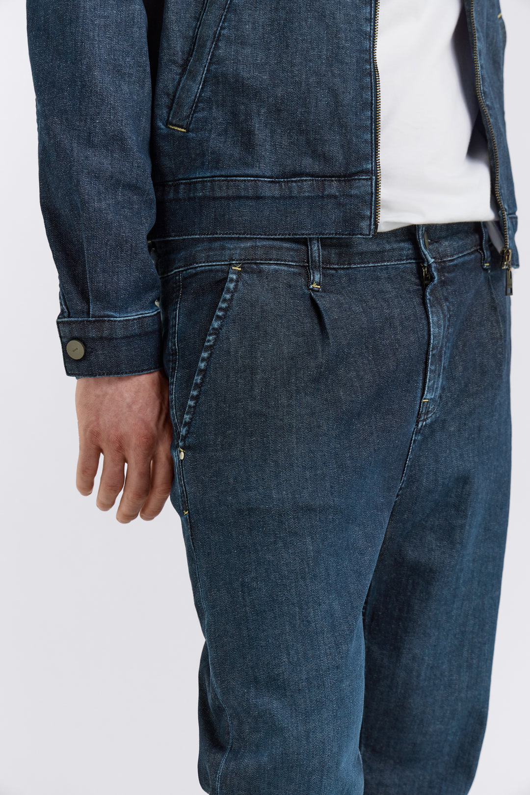 Cosme Pant en jeans Light Enzyme GAS