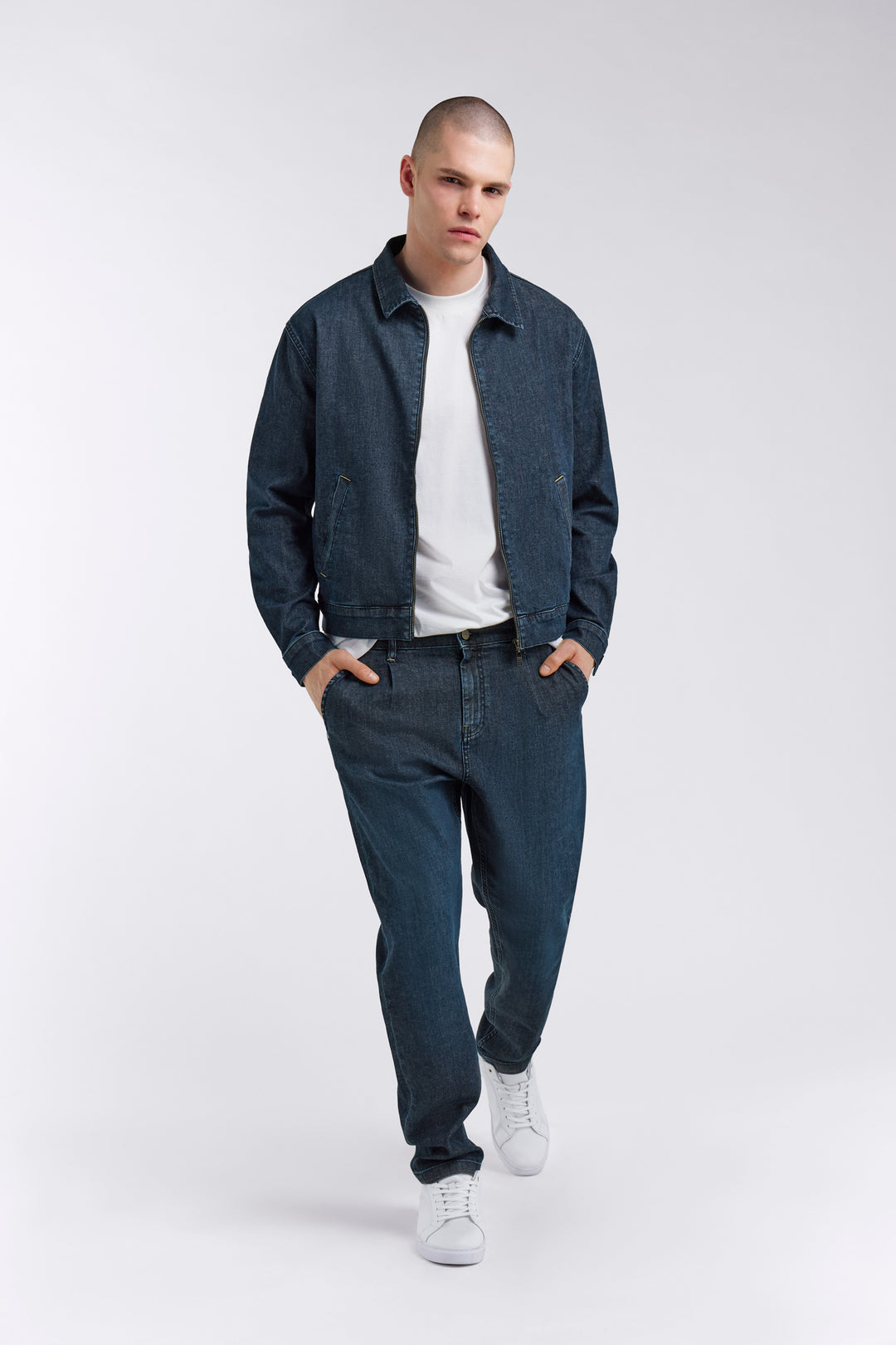 Cosme Pant en jeans Light Enzyme GAS