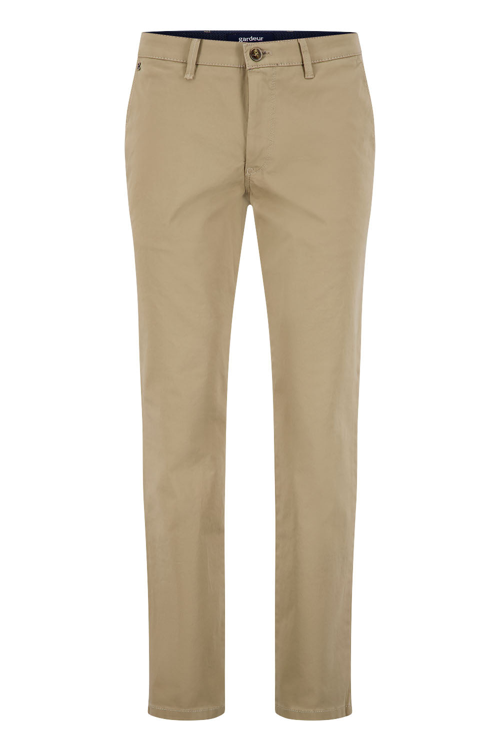 BENITO Chino en camel ton pantalon Gardeur