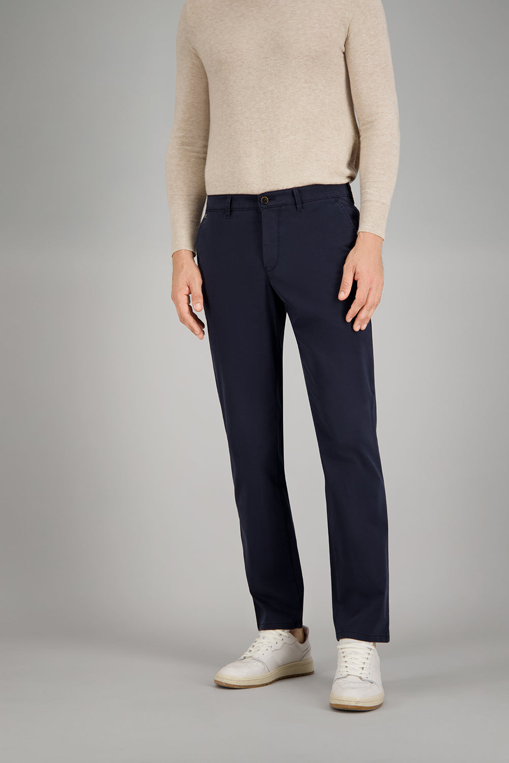 BENITO Chino en marine Pantalon Gardeur