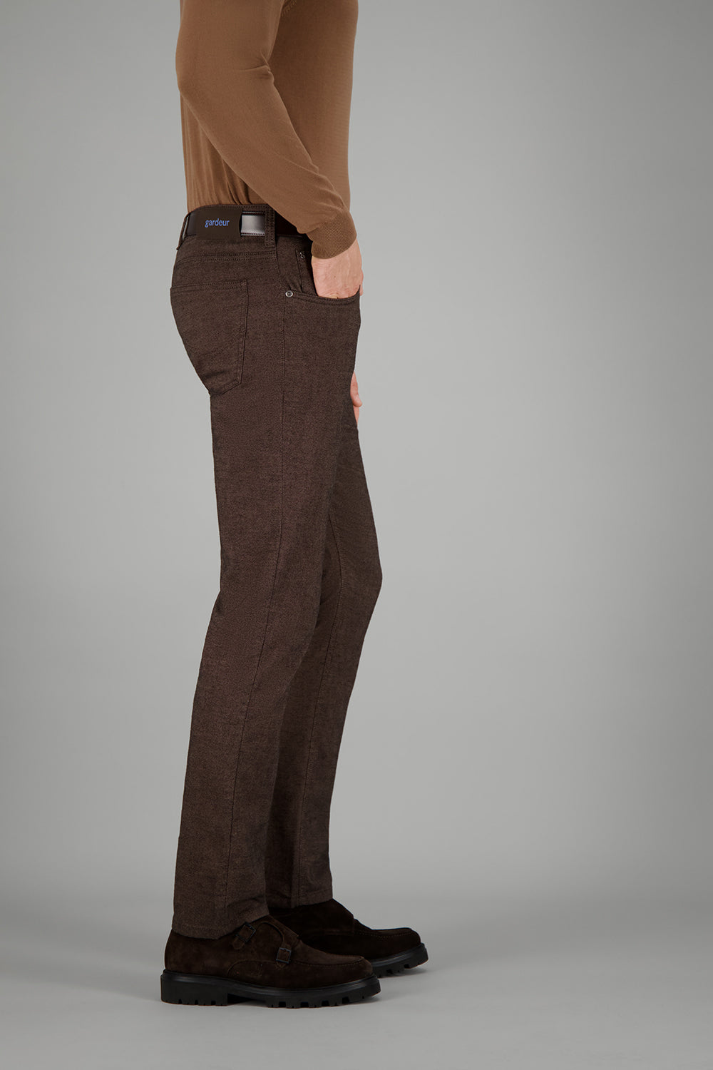 Pantalon BILL-3 en marron Pantalons Gardeur