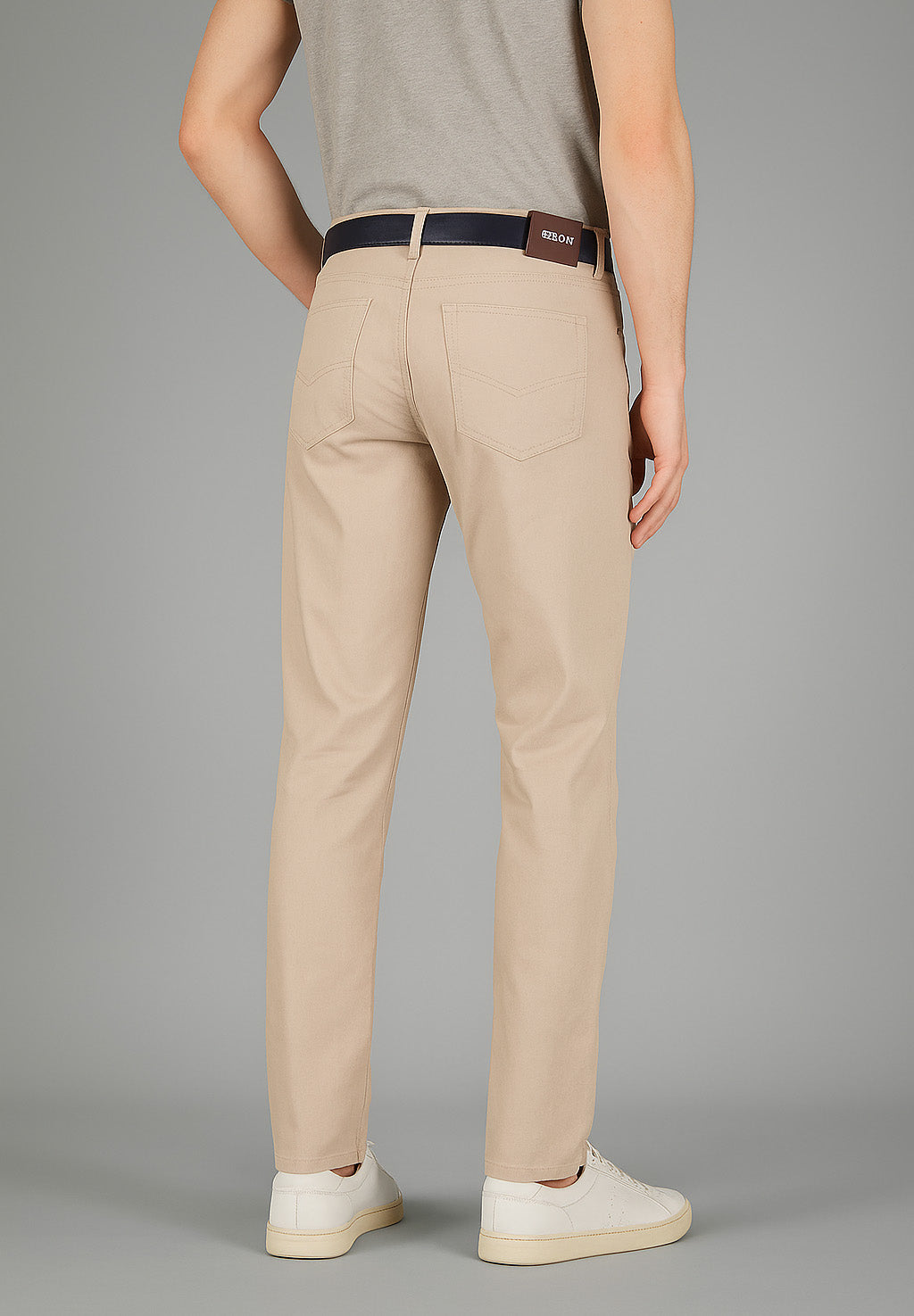 Pantalon BILL-3 en beige foncé Pantalons Gardeur