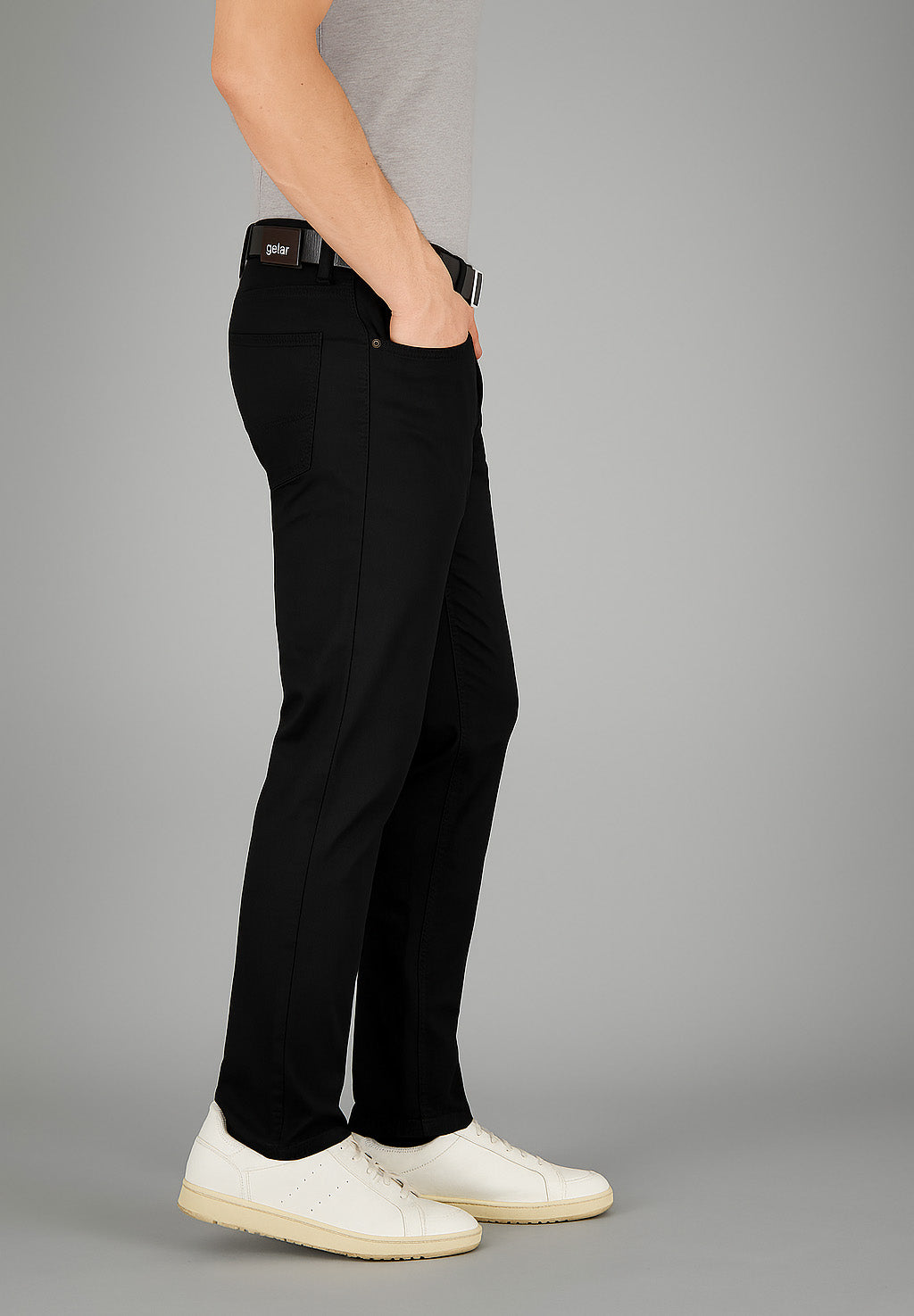 BILL-3 Pantalon en noir Pantalons Gardeur