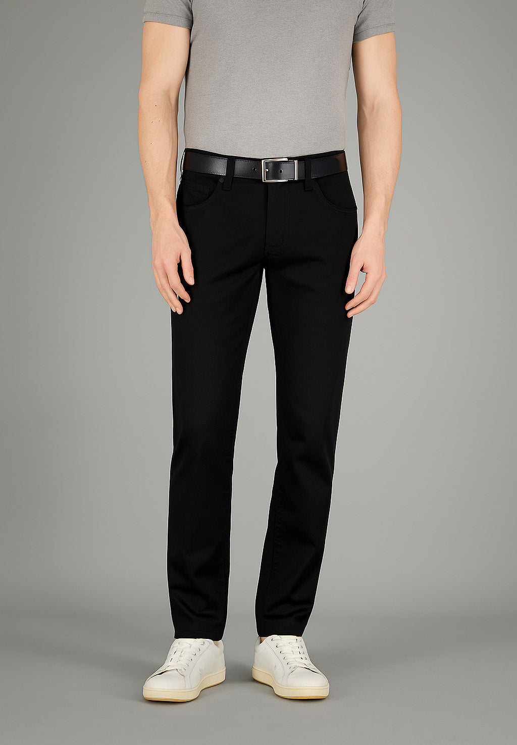 BILL-3 Pantalon en noir Pantalons Gardeur