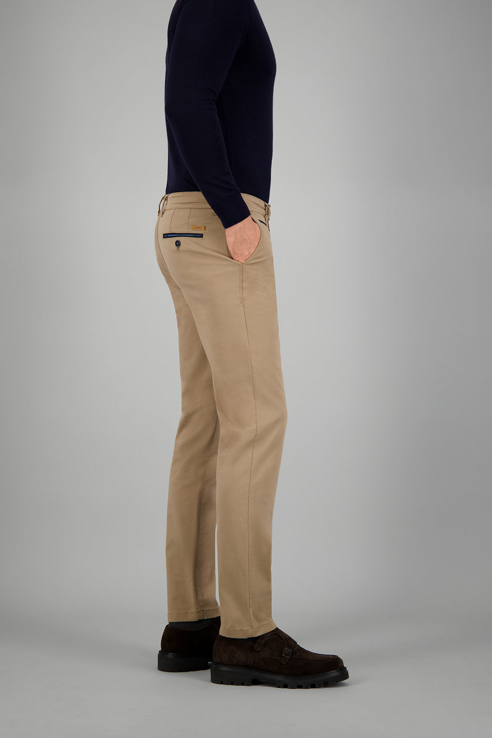 BENNY-3 Pantalon chino en sable Pantalons Gardeur