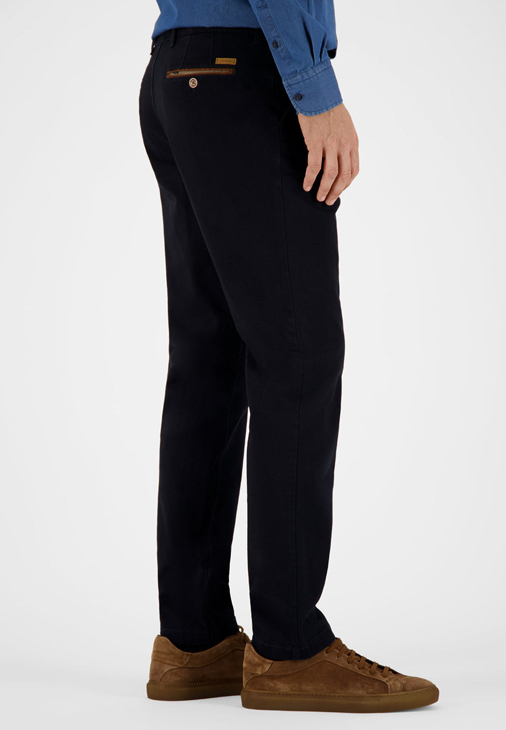 BENNY-3 Pantalon chino en marine foncé Pantalons Gardeur