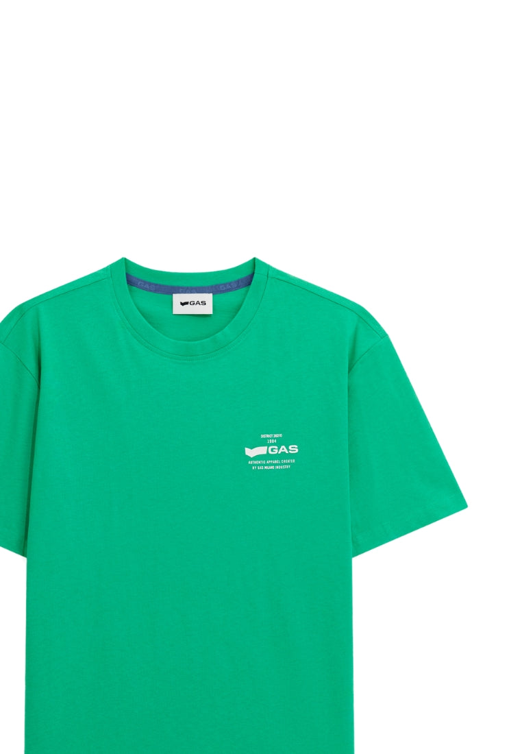 Dharis Mc 1984 Logo en vert hiver T-shirts GAS
