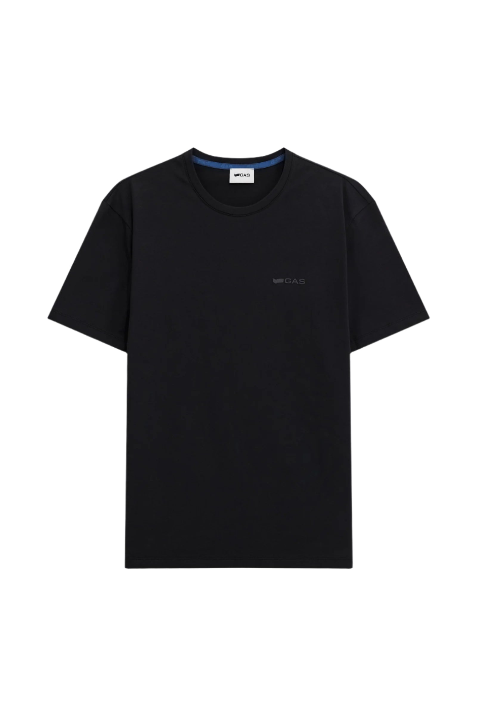 Scuba/S Str.Logo en noir T-shirts GAS