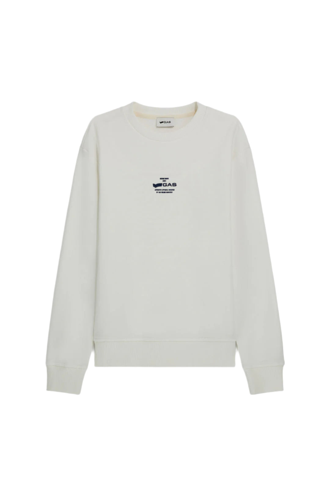 Sven "Gas" Logo en blanc de neige Sweatshirts GAS