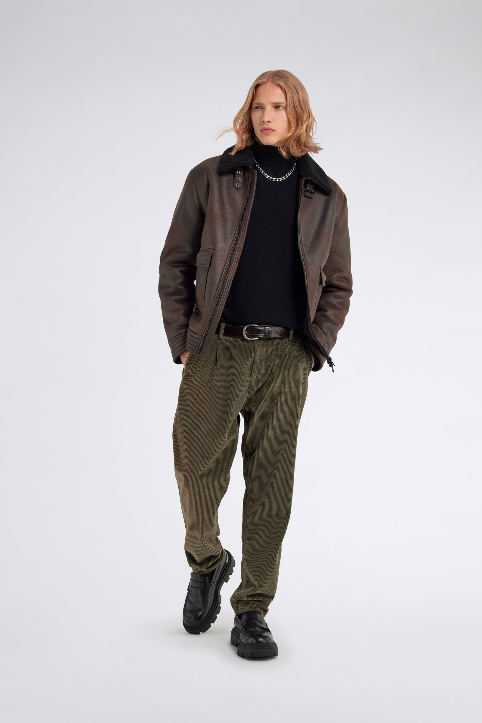 Arlo T.Neck in Black Pullover GAS