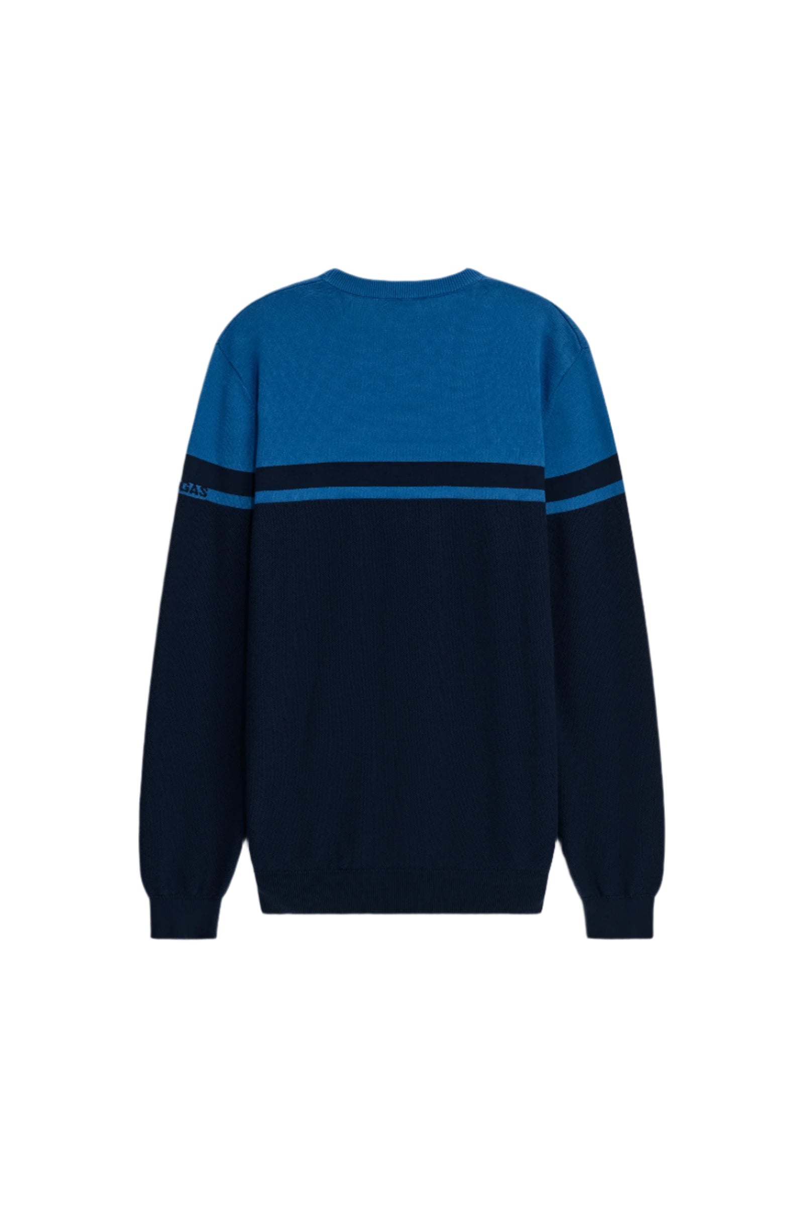 Avier Round Neck in Dark Blue / Navy Blue Pullover GAS