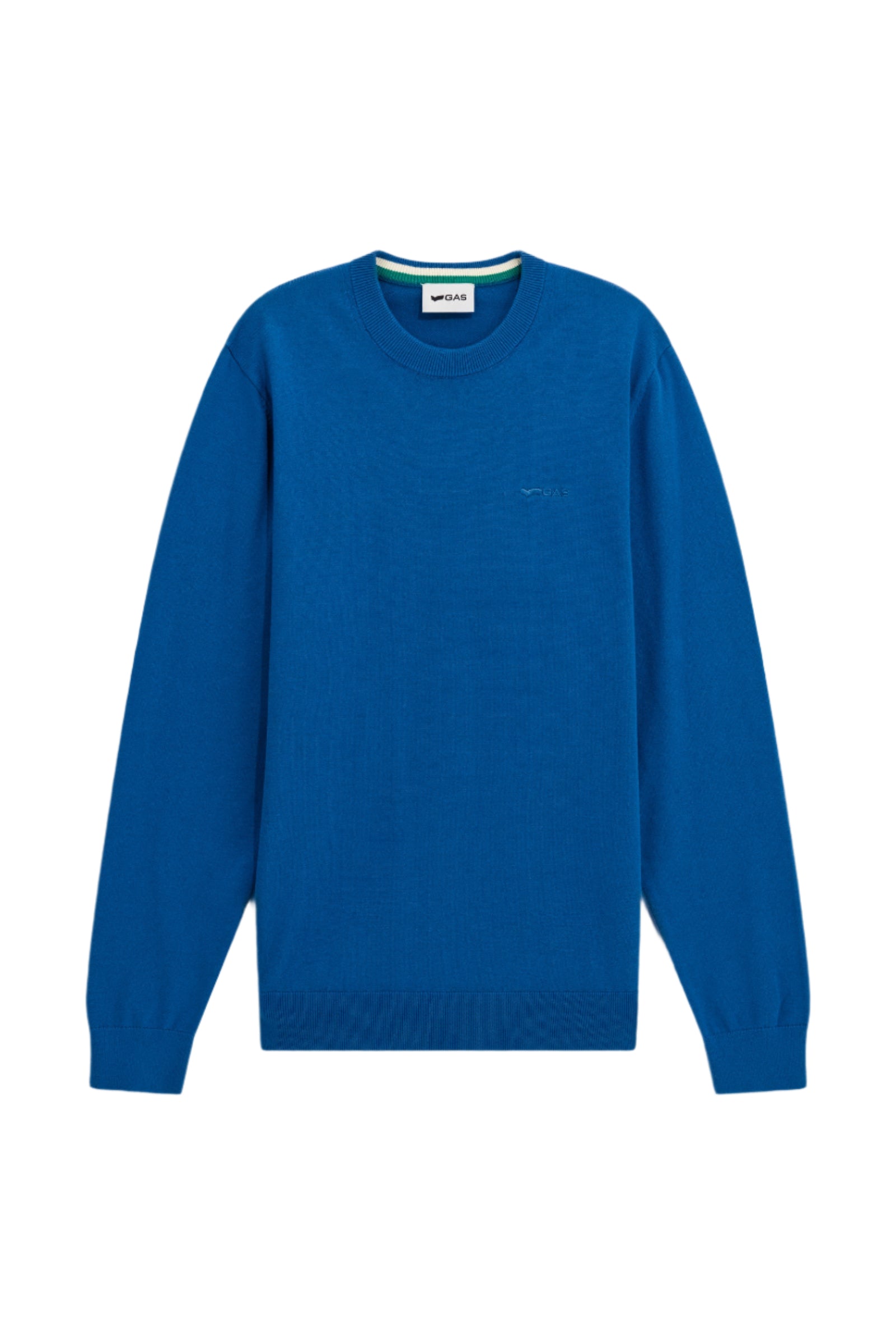 Avier Round Neck in Dark Blue Pullover GAS