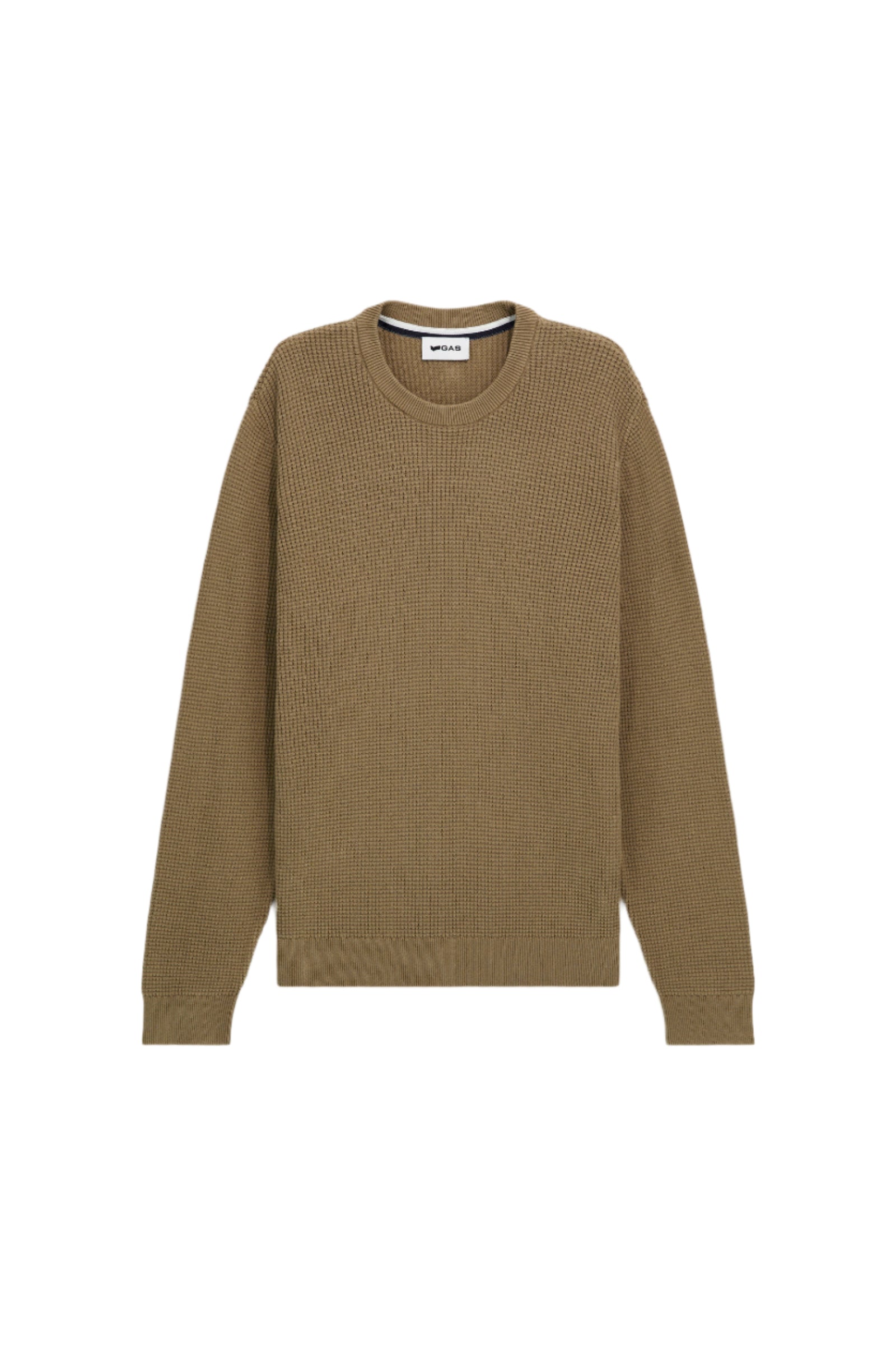 Adyn Round Neck en coriandre Pull GAS