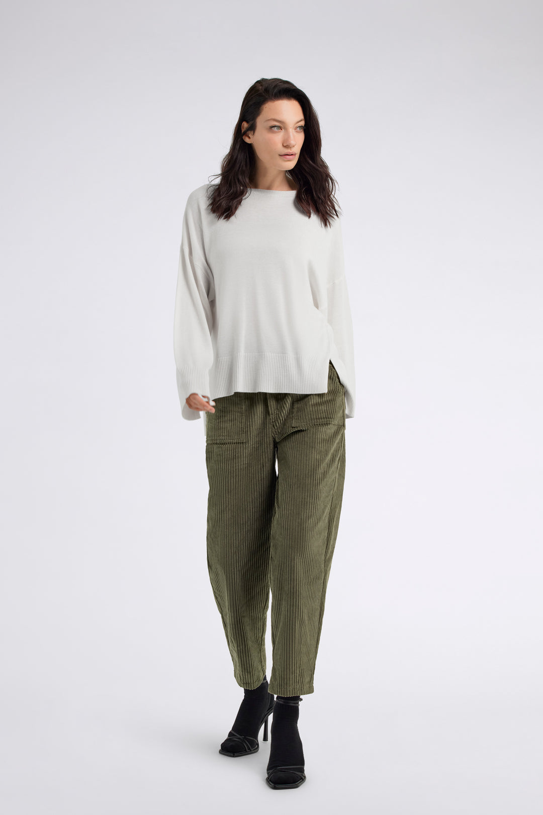 Callie en blanc de neige Pull GAS