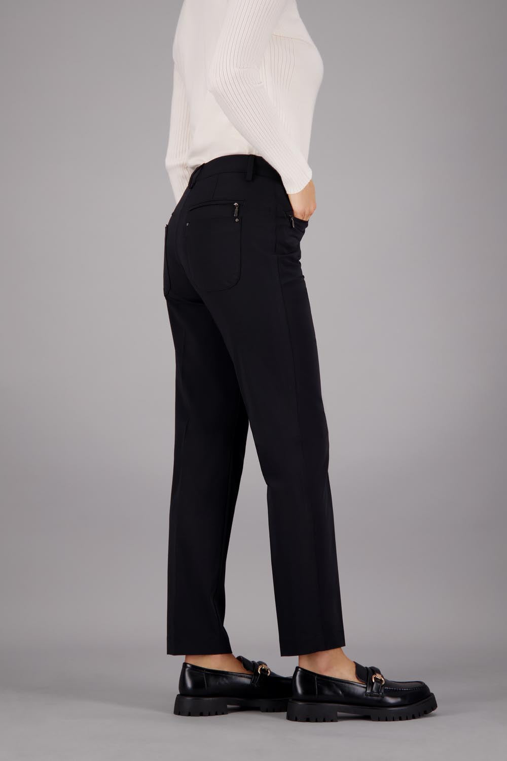 Pantalon DINA2 en noir Pantalons Gardeur