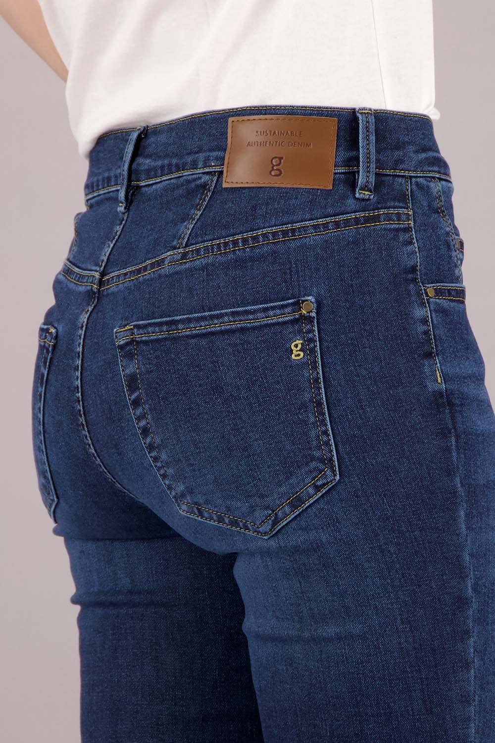 ZURI122 Jeans en Rinceur foncé Used Jeans Gardeur