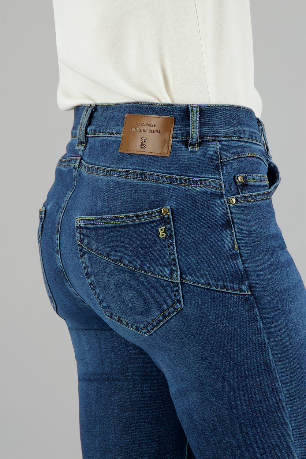 ZURI126 Jeans en Rinceur foncé Used Jeans Gardeur