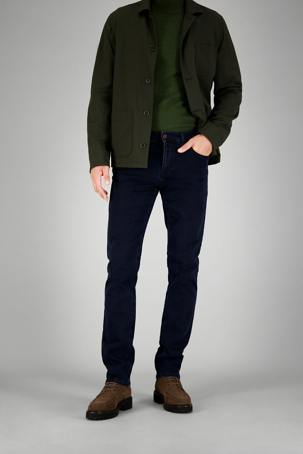 BATU-2 Jeans en Clean Bleu foncé Jeans Gardeur
