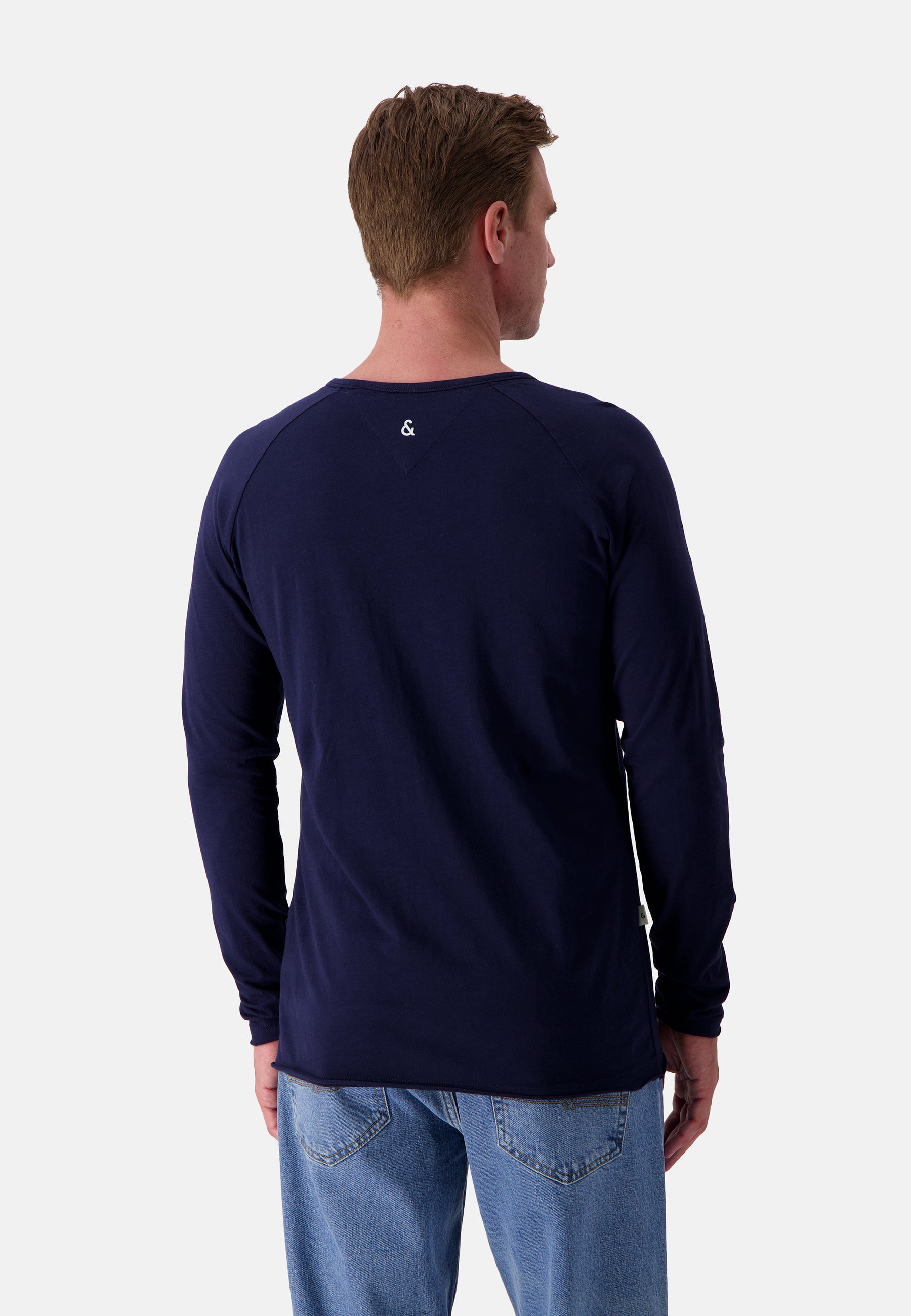 T-shirt à manches longues - Slub in Navy Chemises Colours and Sons