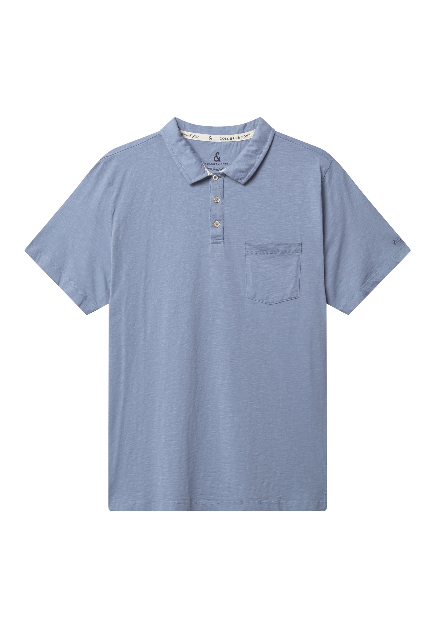 Polo Slub dans Polos en denim Colours and Sons