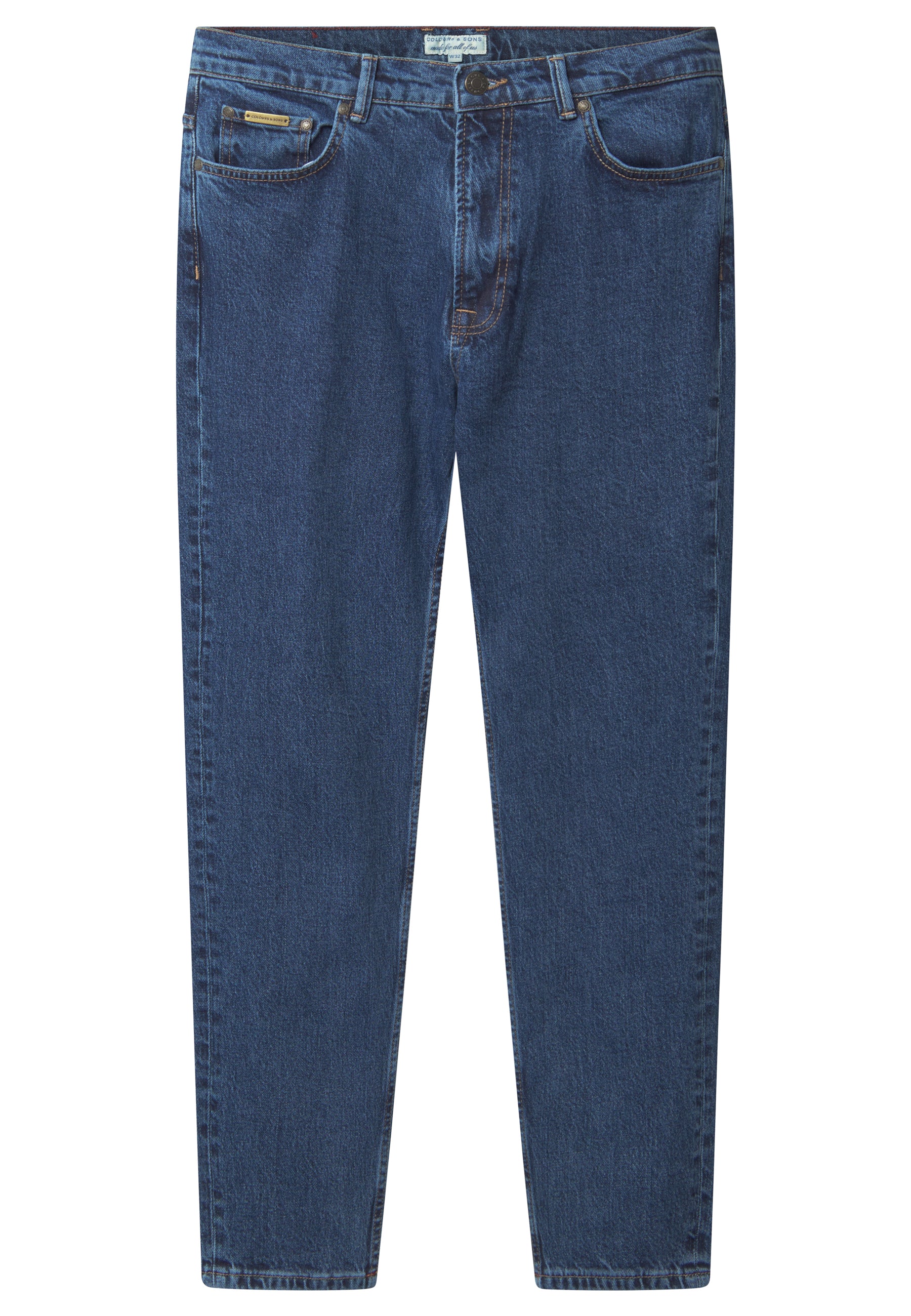 Denim Cropped en jeans bleu foncé Colours and Sons