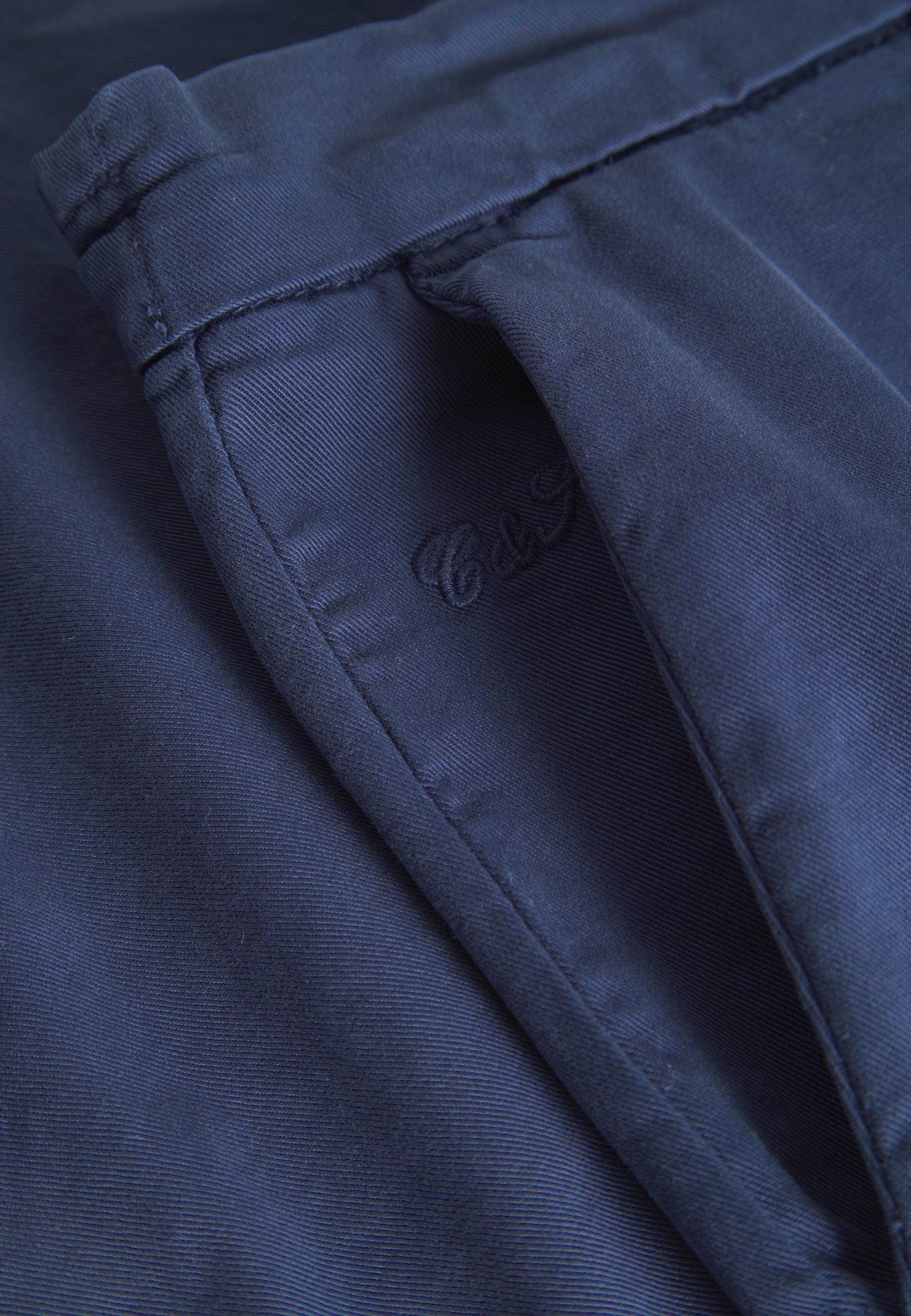 Pants-Cropped Chino in Navy Pantalons Colours and Sons