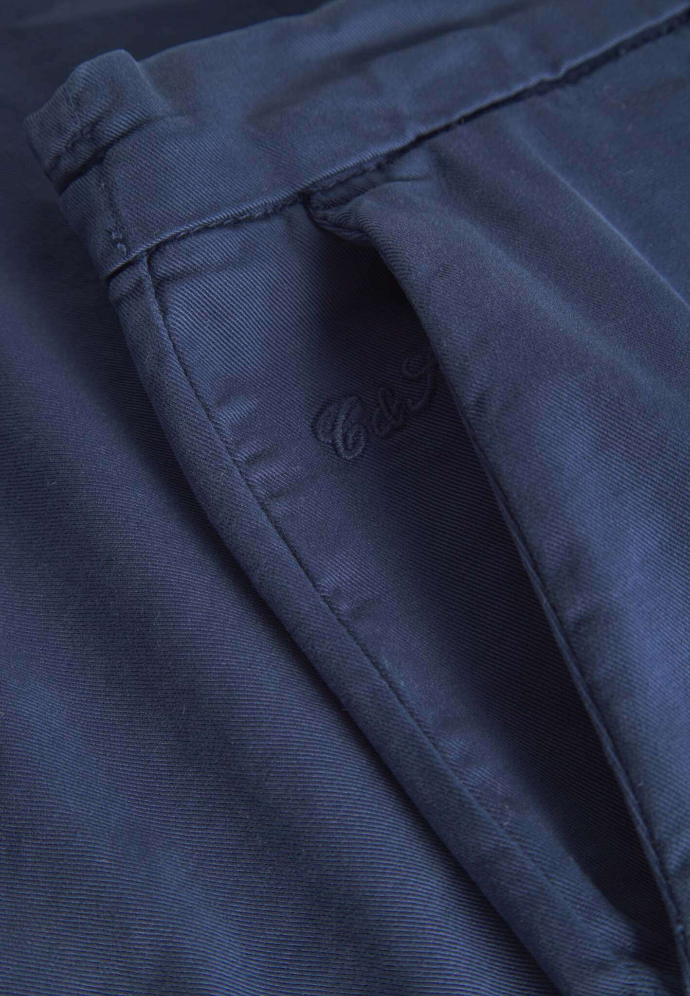 Pants-Cropped Chino in Navy Pantalons Colours and Sons