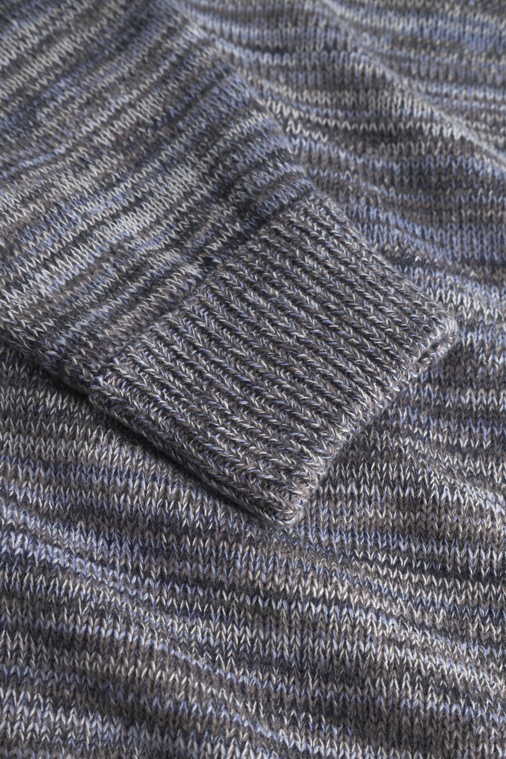 Roundneck Mouliné en pierre Pull en mouliné Colours and Sons