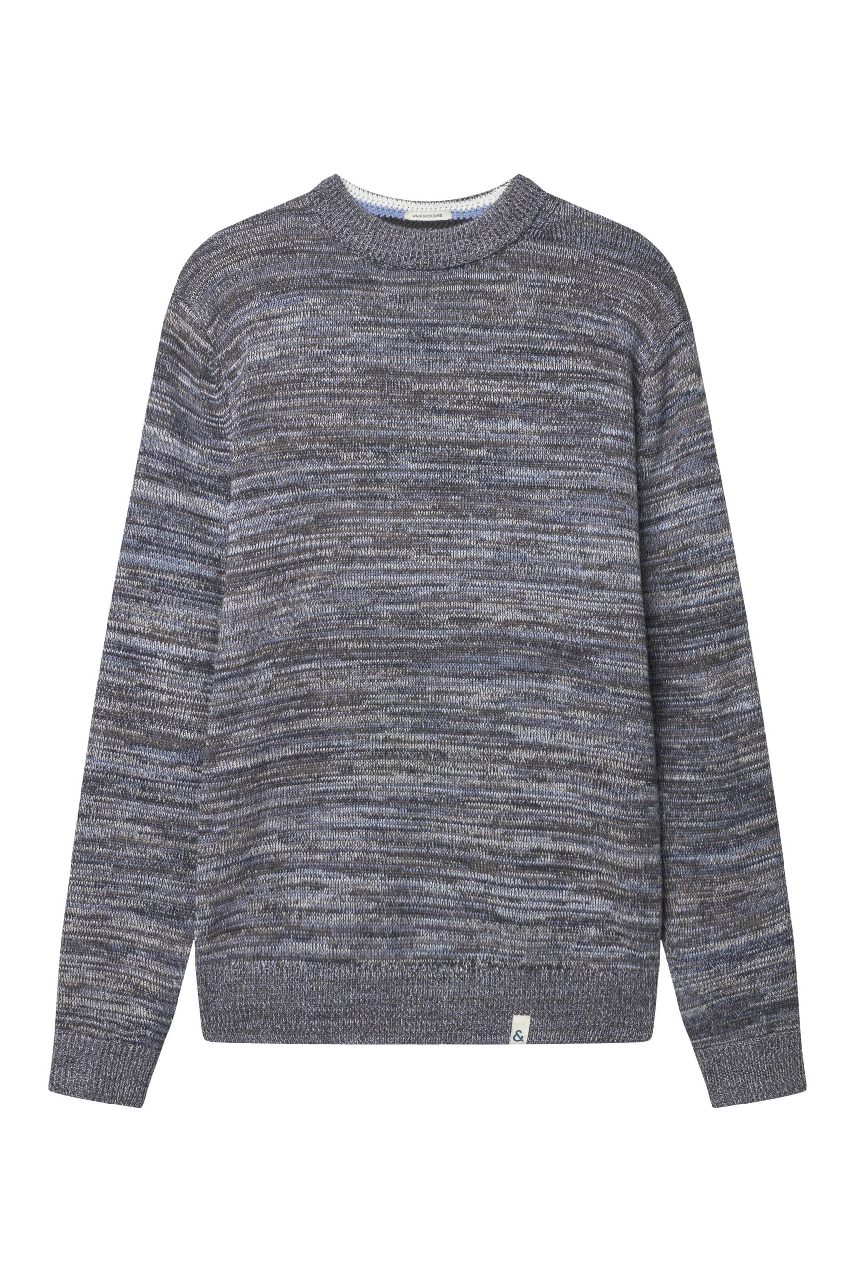Roundneck Mouliné en pierre Pull en mouliné Colours and Sons