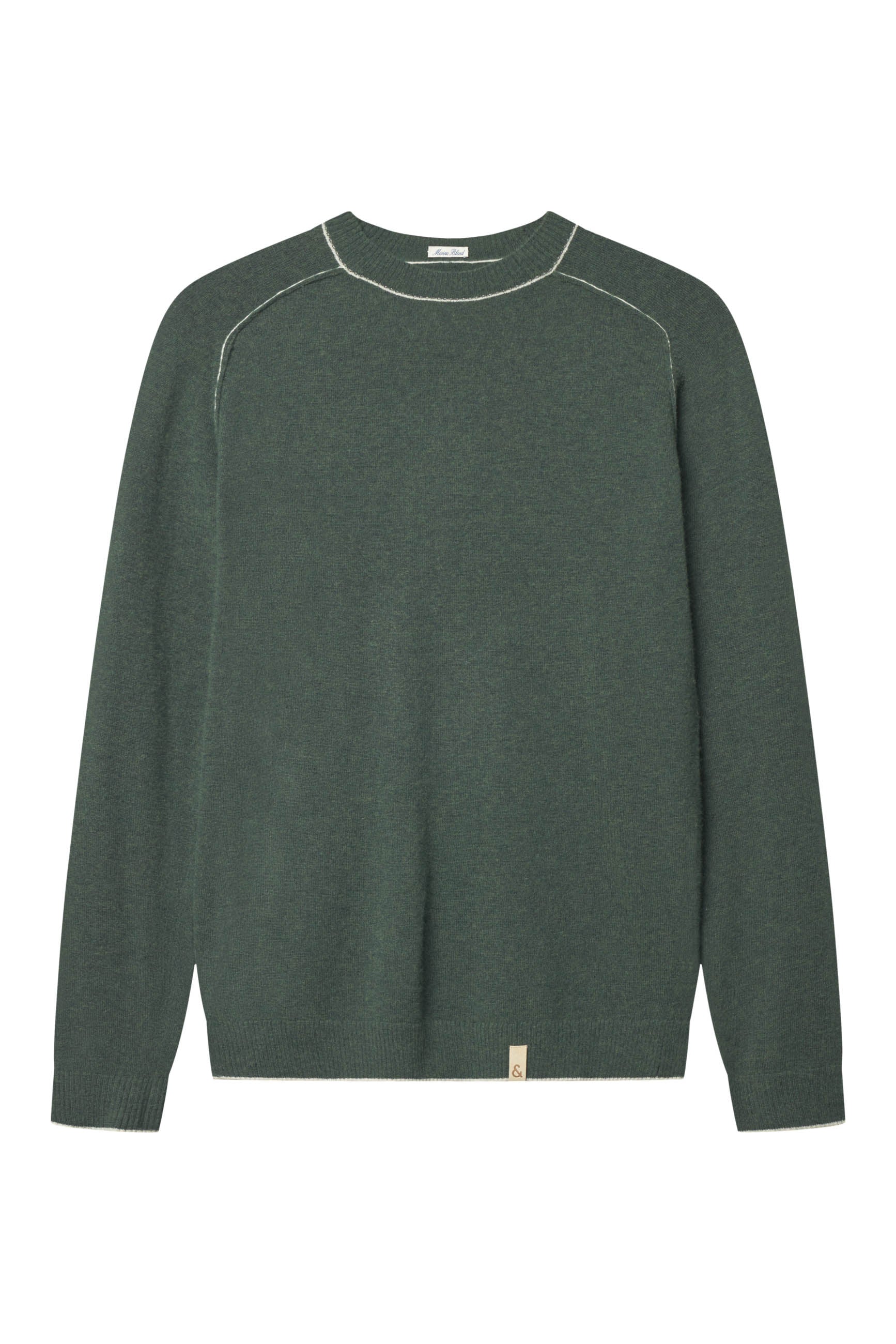 Roundneck Merino Blend en pull Yucca Colours and Sons